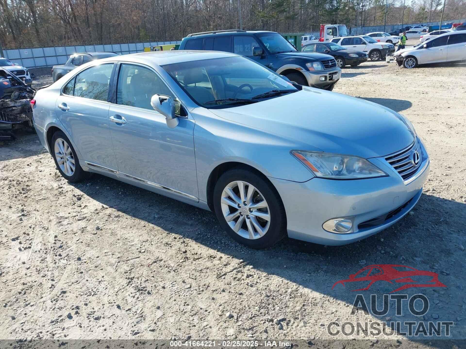 LEXUS ES 350 2012 - JTHBK1EG7C2496792
