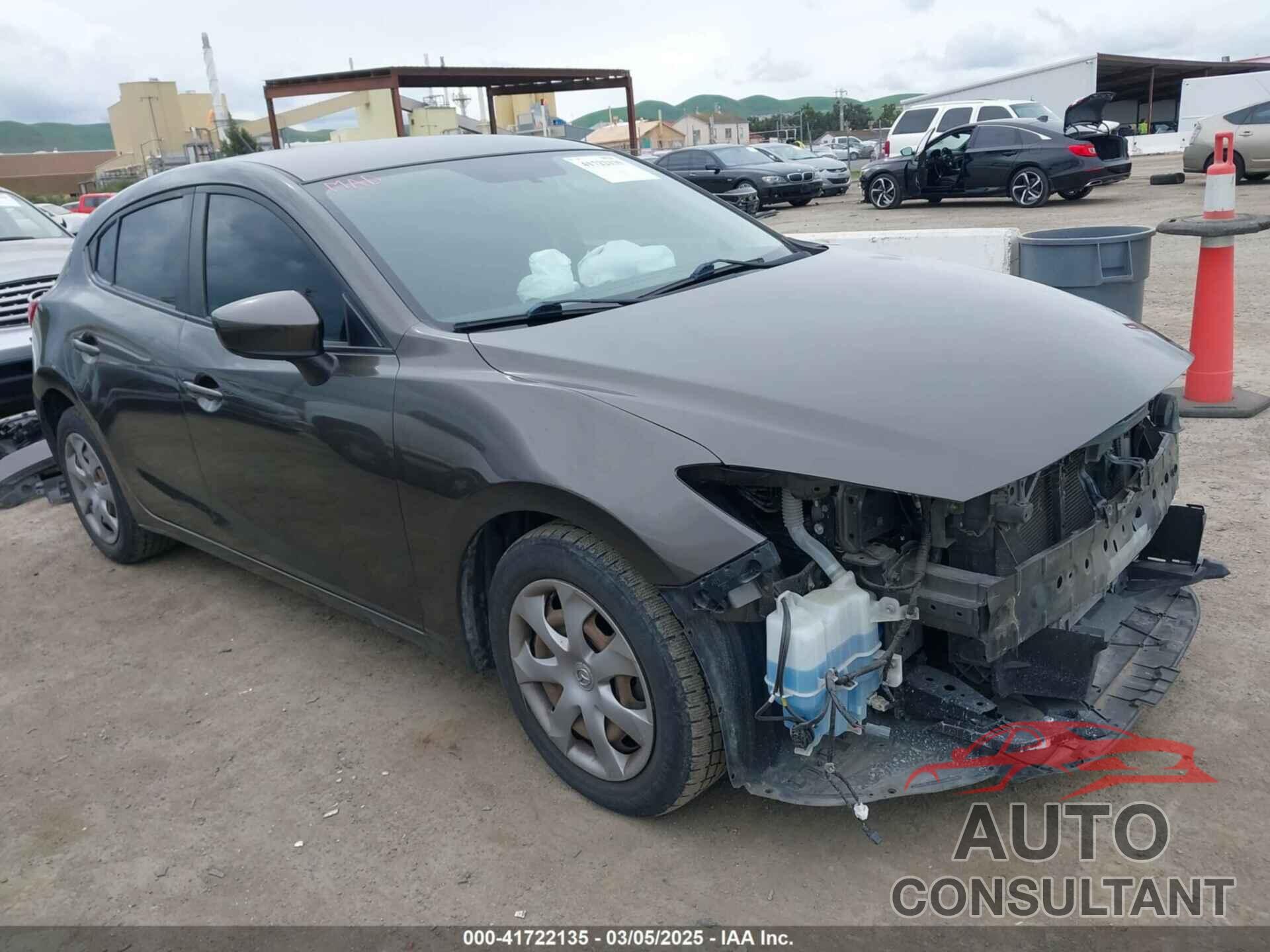 MAZDA MAZDA3 2014 - JM1BM1K74E1215797