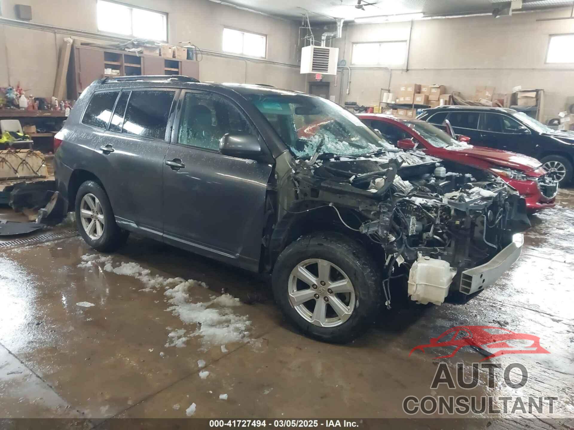 TOYOTA HIGHLANDER 2010 - 5TDZK3EH9AS007352