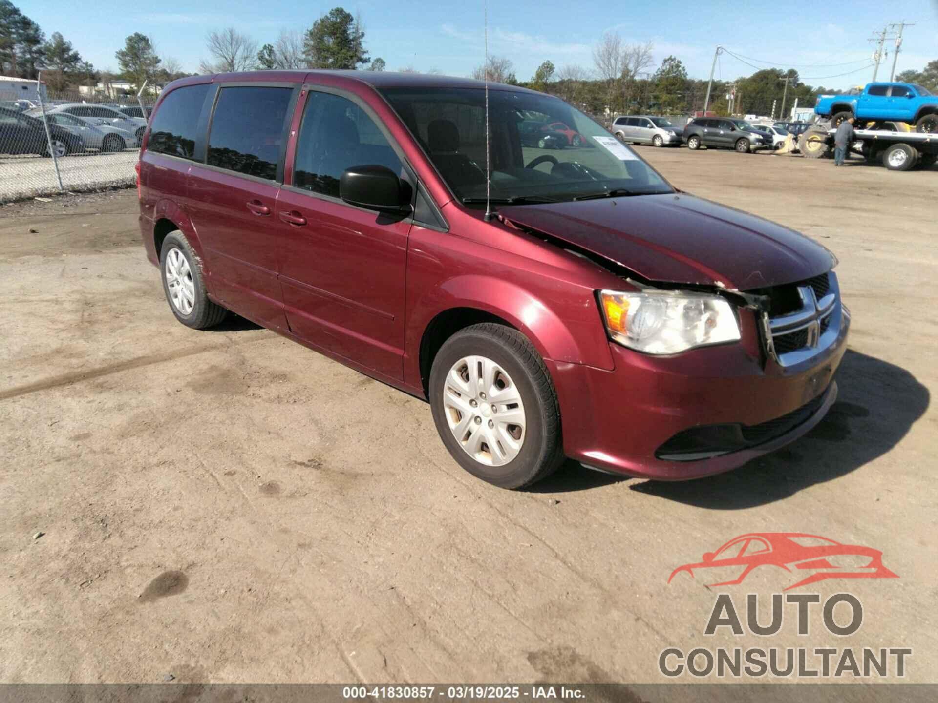 DODGE GRAND CARAVAN 2017 - 2C4RDGBG0HR767976