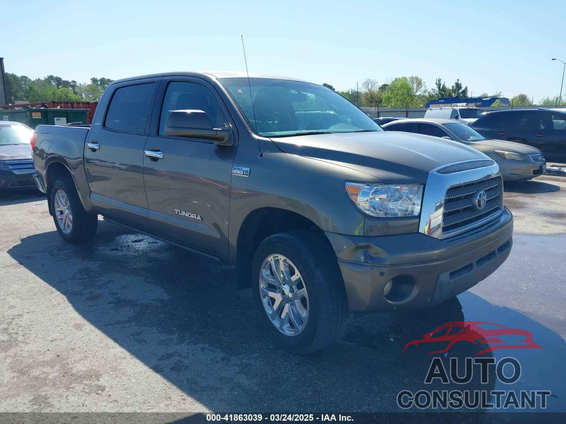 TOYOTA TUNDRA 2008 - 5TBEV58128S481081