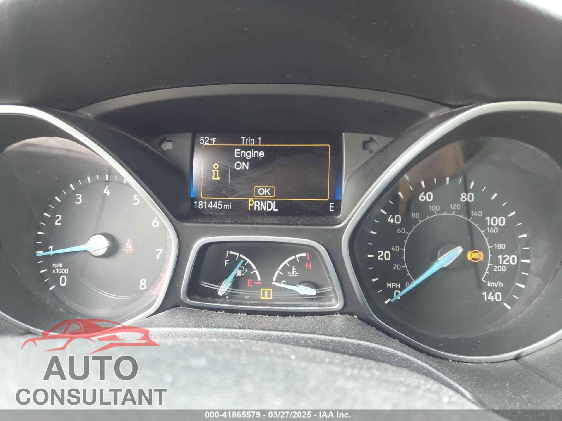 FORD FOCUS 2015 - 1FADP3K26FL328579