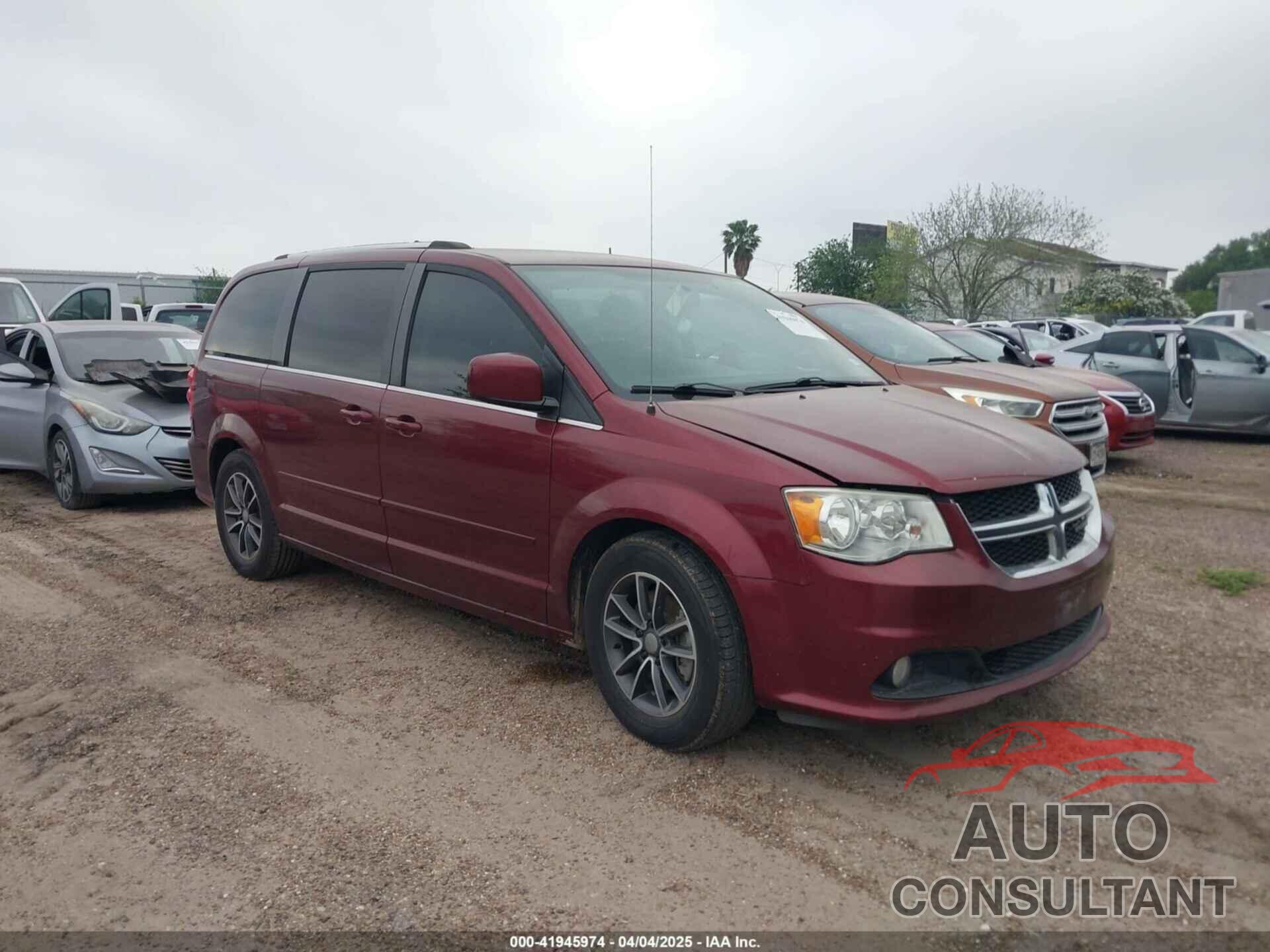 DODGE GRAND CARAVAN 2017 - 2C4RDGCG5HR557436