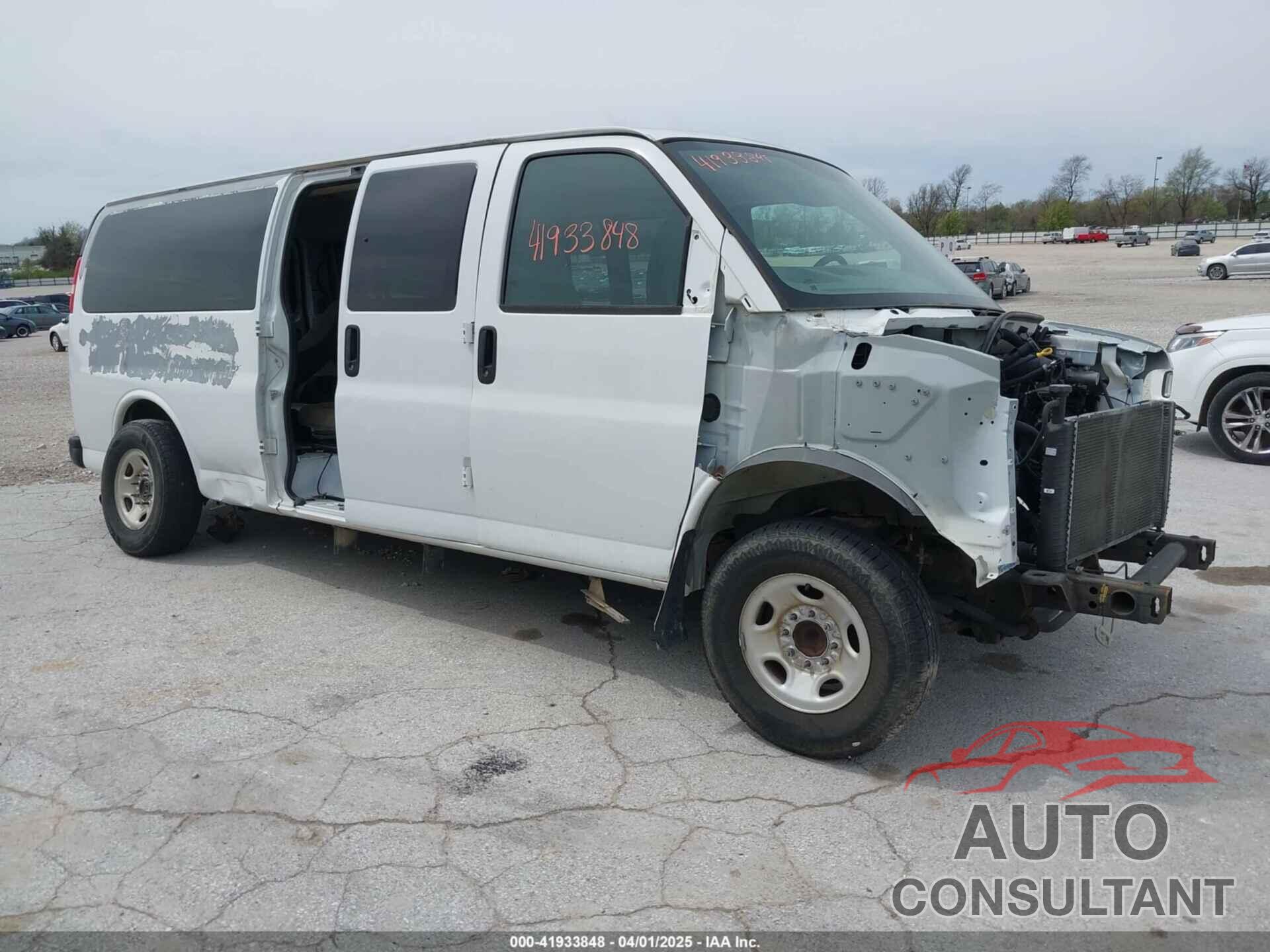 CHEVROLET EXPRESS 3500 2012 - 1GAZGZFG1C1143994
