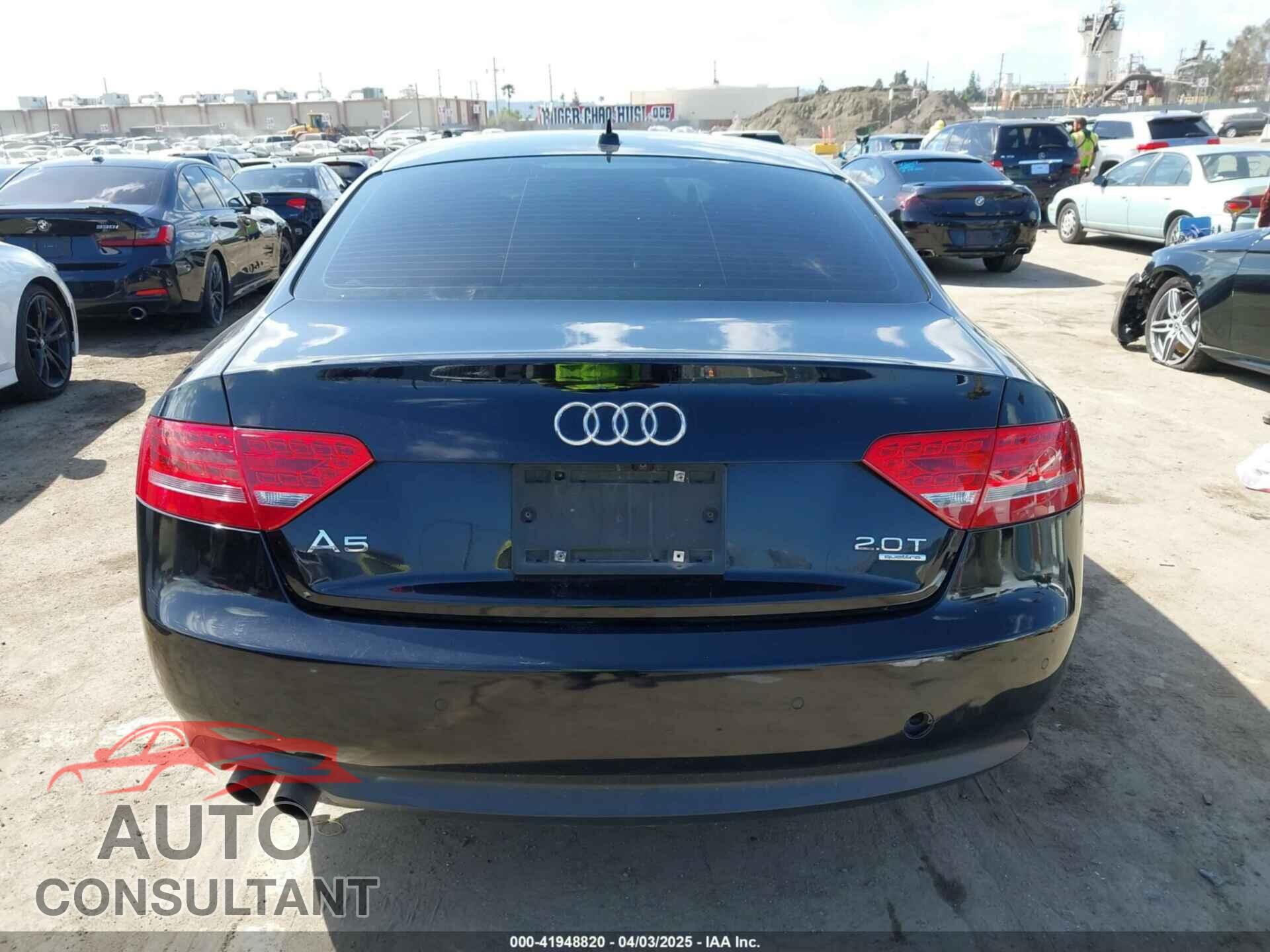 AUDI A5 2012 - WAULFAFR2CA016445