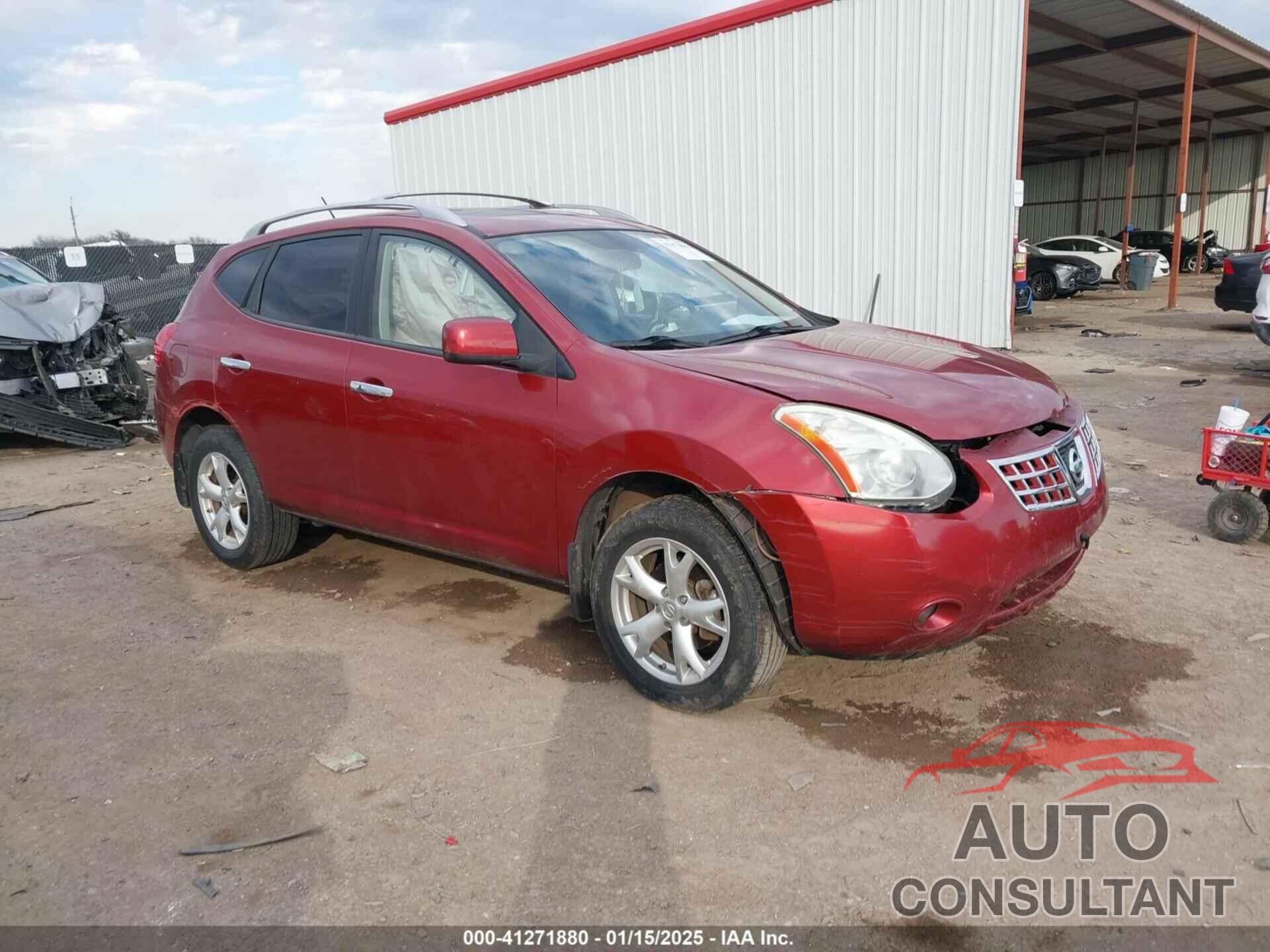 NISSAN ROGUE 2010 - JN8AS5MTXAW022588