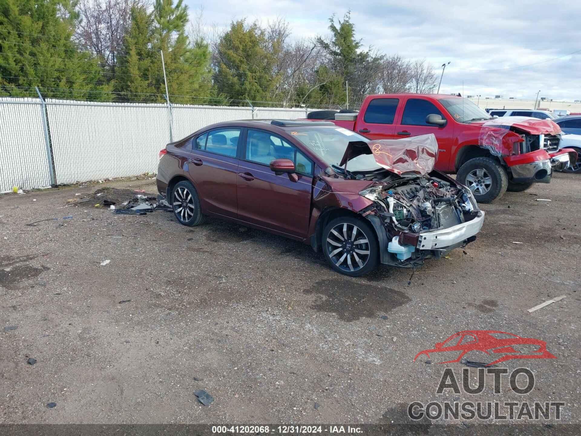 HONDA CIVIC 2015 - 19XFB2F98FE034127