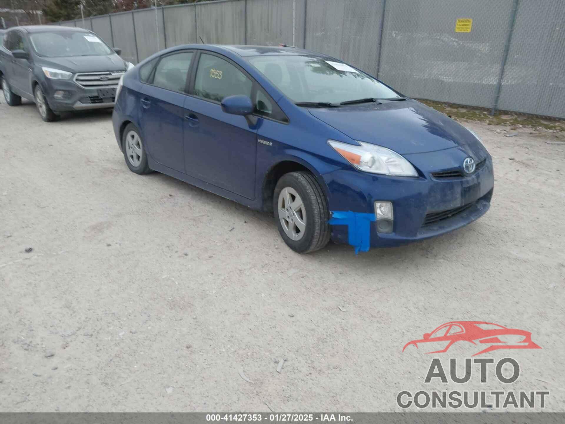 TOYOTA PRIUS 2010 - JTDKN3DU1A0141234