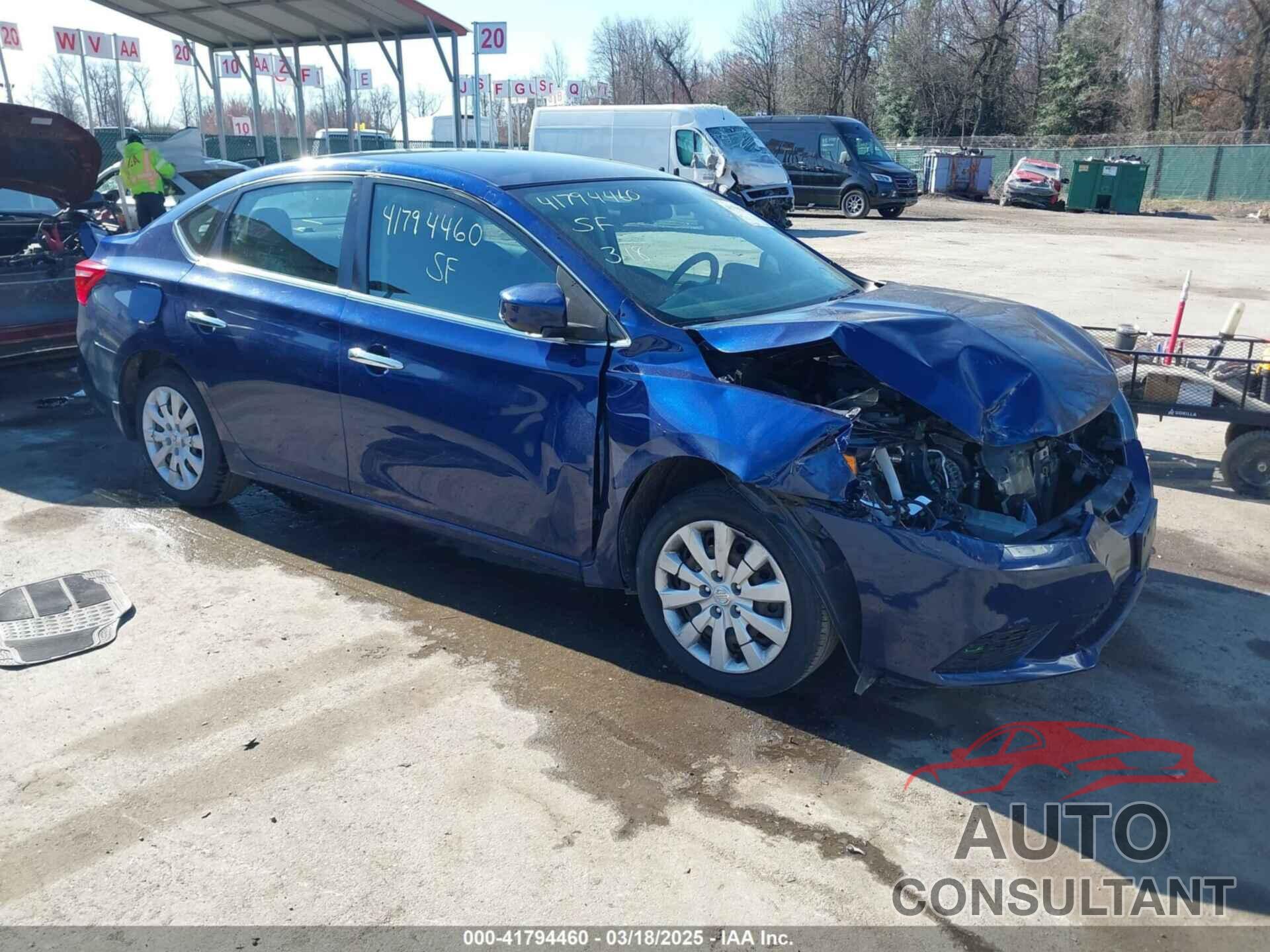 NISSAN SENTRA 2019 - 3N1AB7AP4KY254129