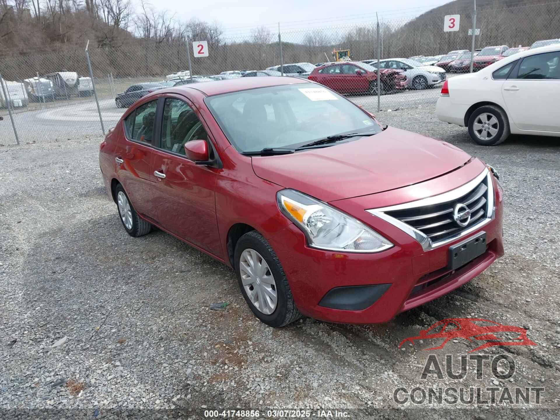 NISSAN VERSA 2019 - 3N1CN7AP3KL847428