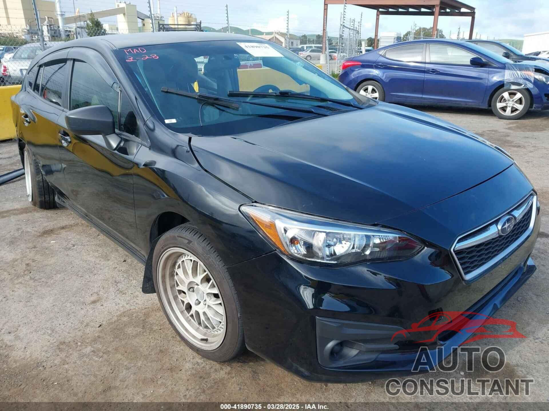 SUBARU IMPREZA 2019 - 4S3GTAA65K3703464