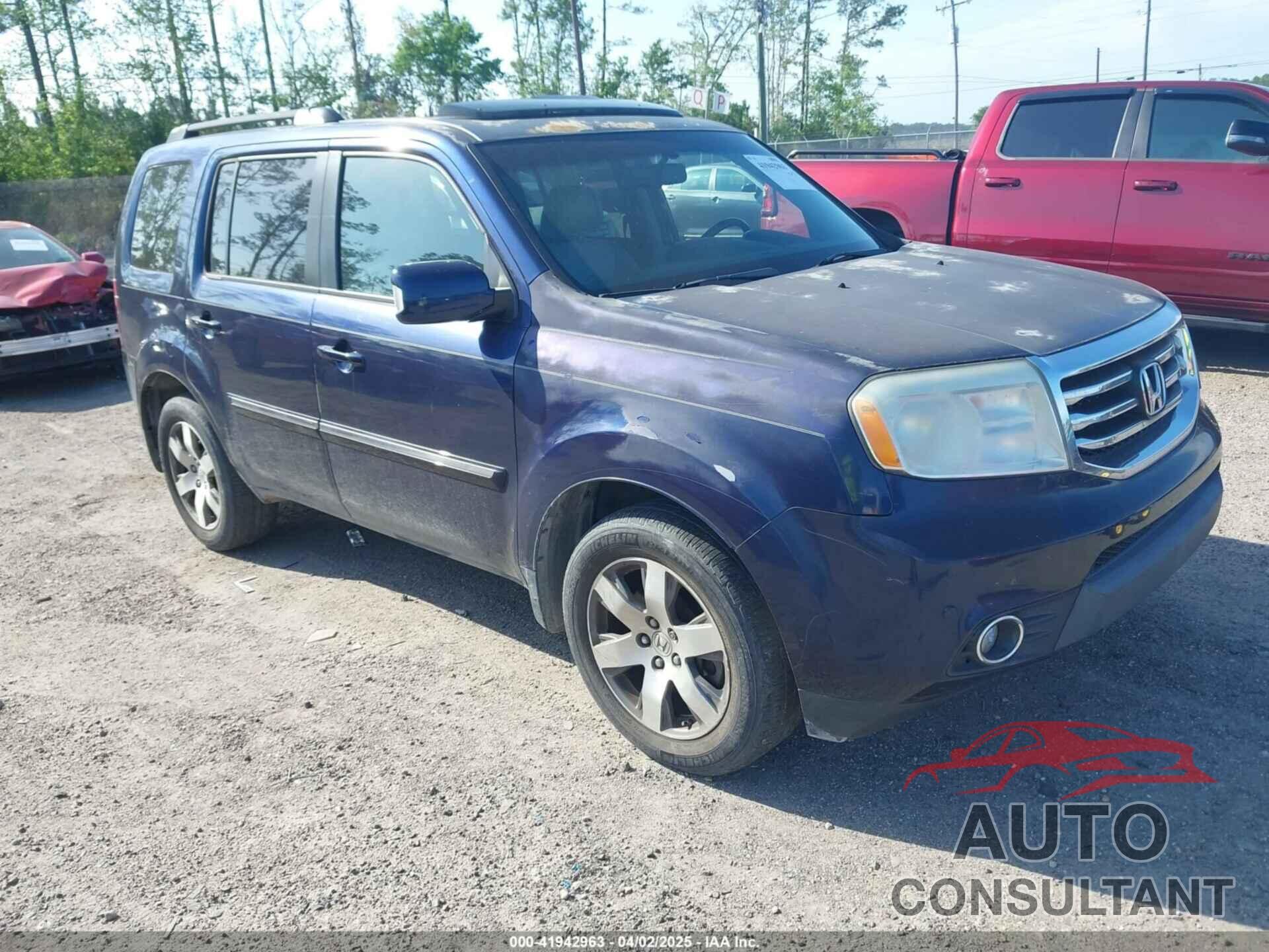 HONDA PILOT 2014 - 5FNYF4H92EB019248