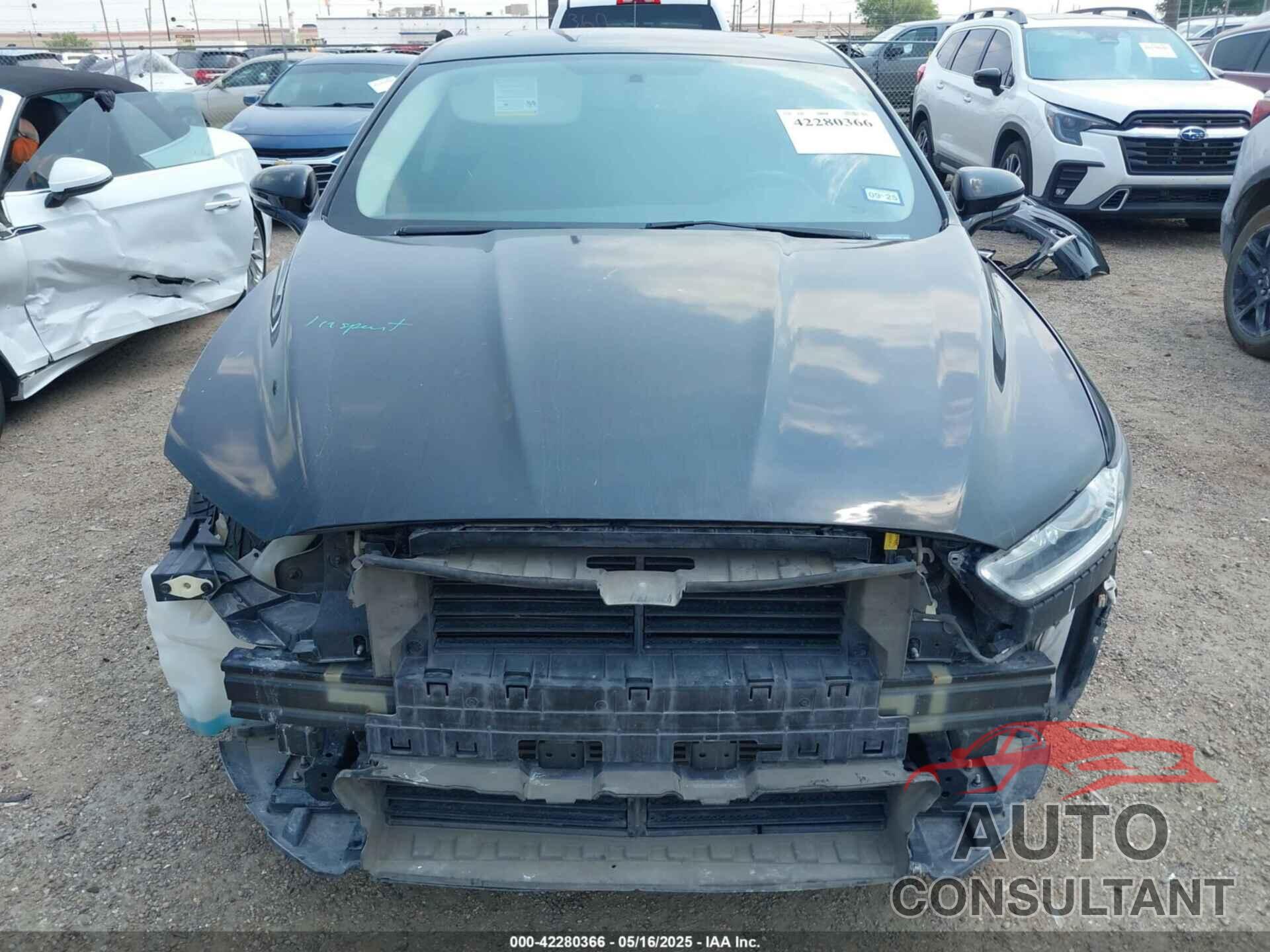 FORD FUSION 2016 - 3FA6P0K94GR132633