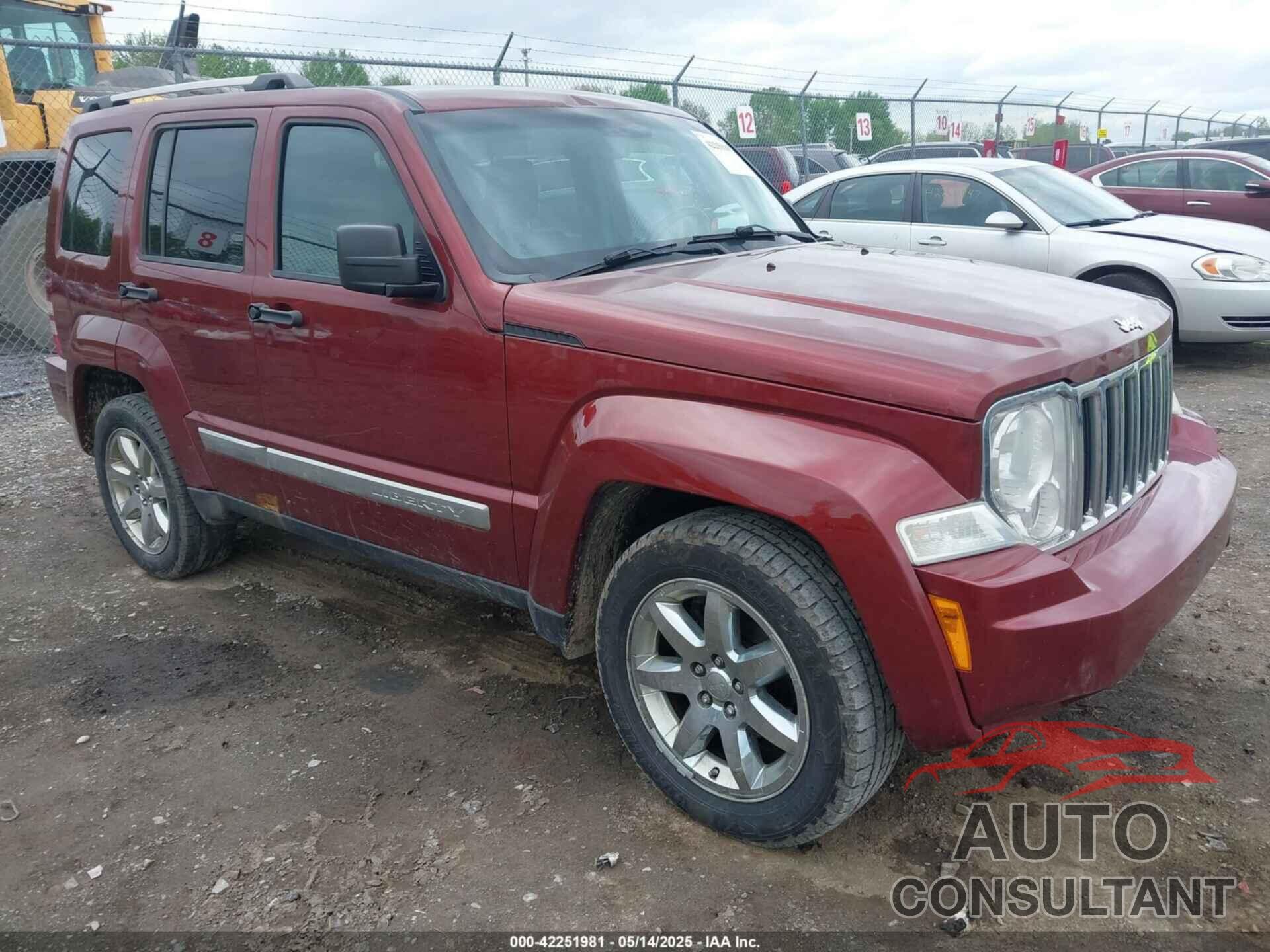 JEEP LIBERTY 2009 - 1J8GN58K69W526431