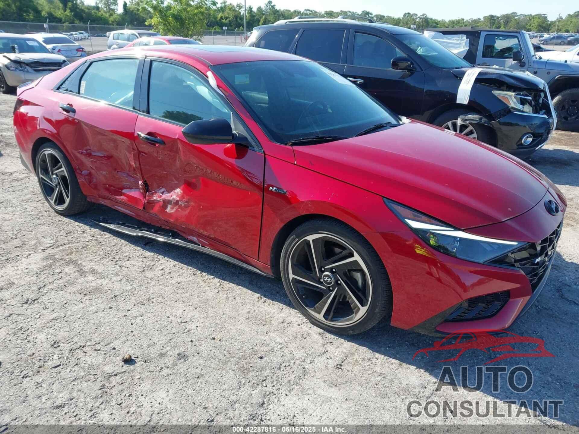 HYUNDAI ELANTRA 2023 - KMHLR4AF9PU496055