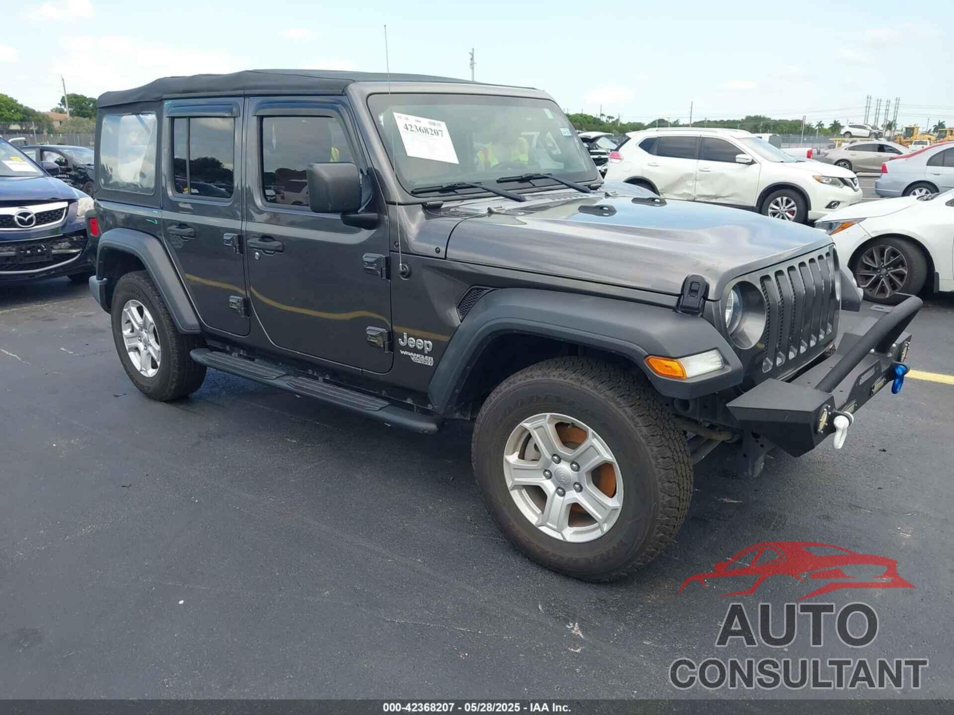 JEEP WRANGLER UNLIMITED 2018 - 1C4HJXDN7JW198170