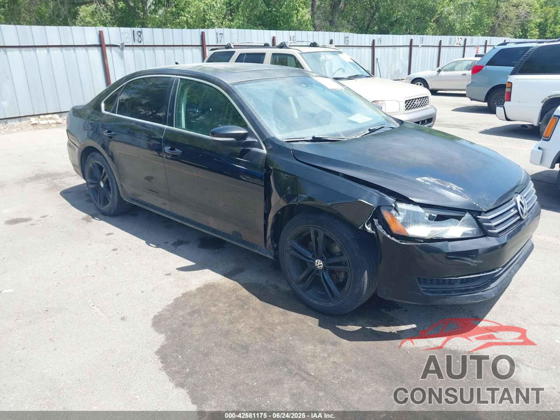 VOLKSWAGEN PASSAT 2014 - 1VWBS7A39EC077926