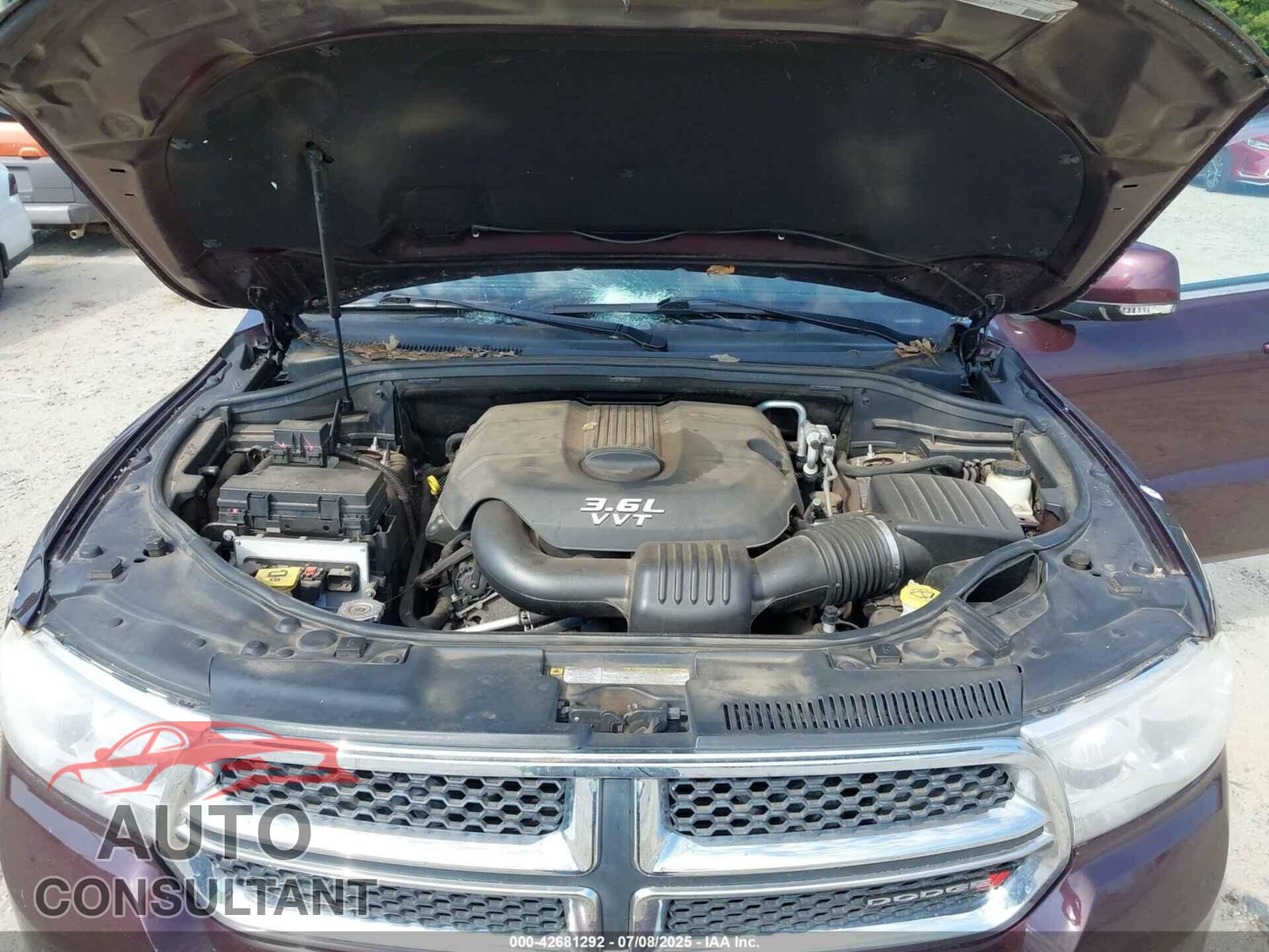 DODGE DURANGO 2012 - 1C4RDHDG1CC275493