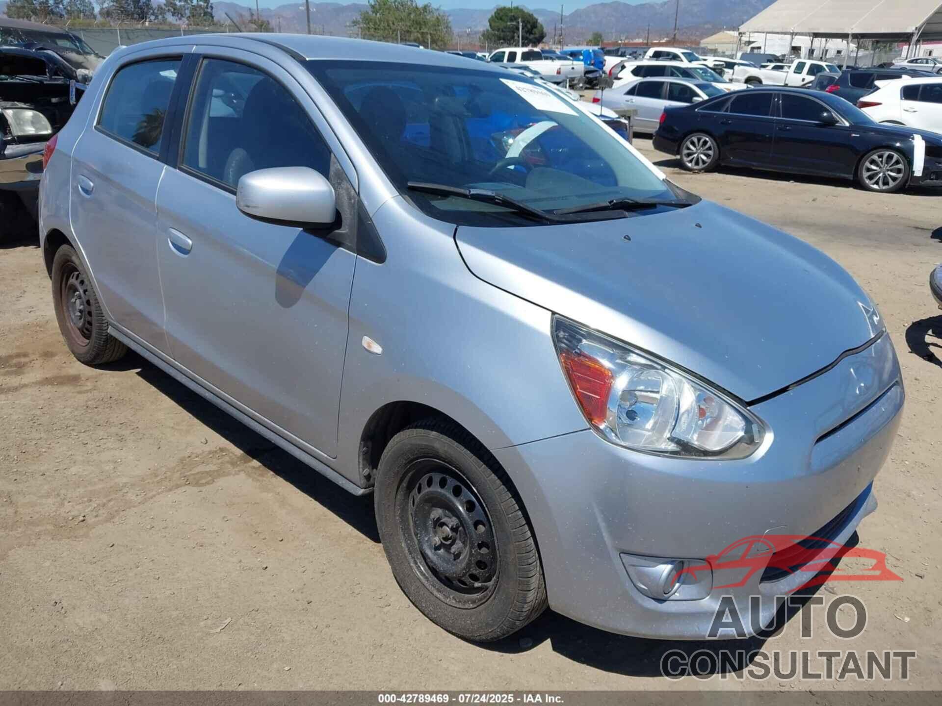 MITSUBISHI MIRAGE 2015 - ML32A3HJ5FH048045
