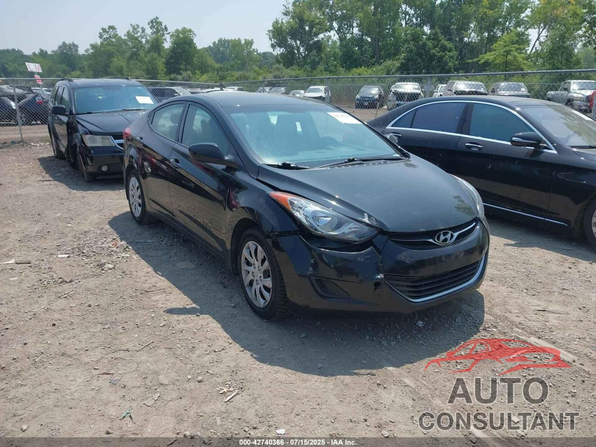 HYUNDAI ELANTRA 2013 - 5NPDH4AE6DH214334