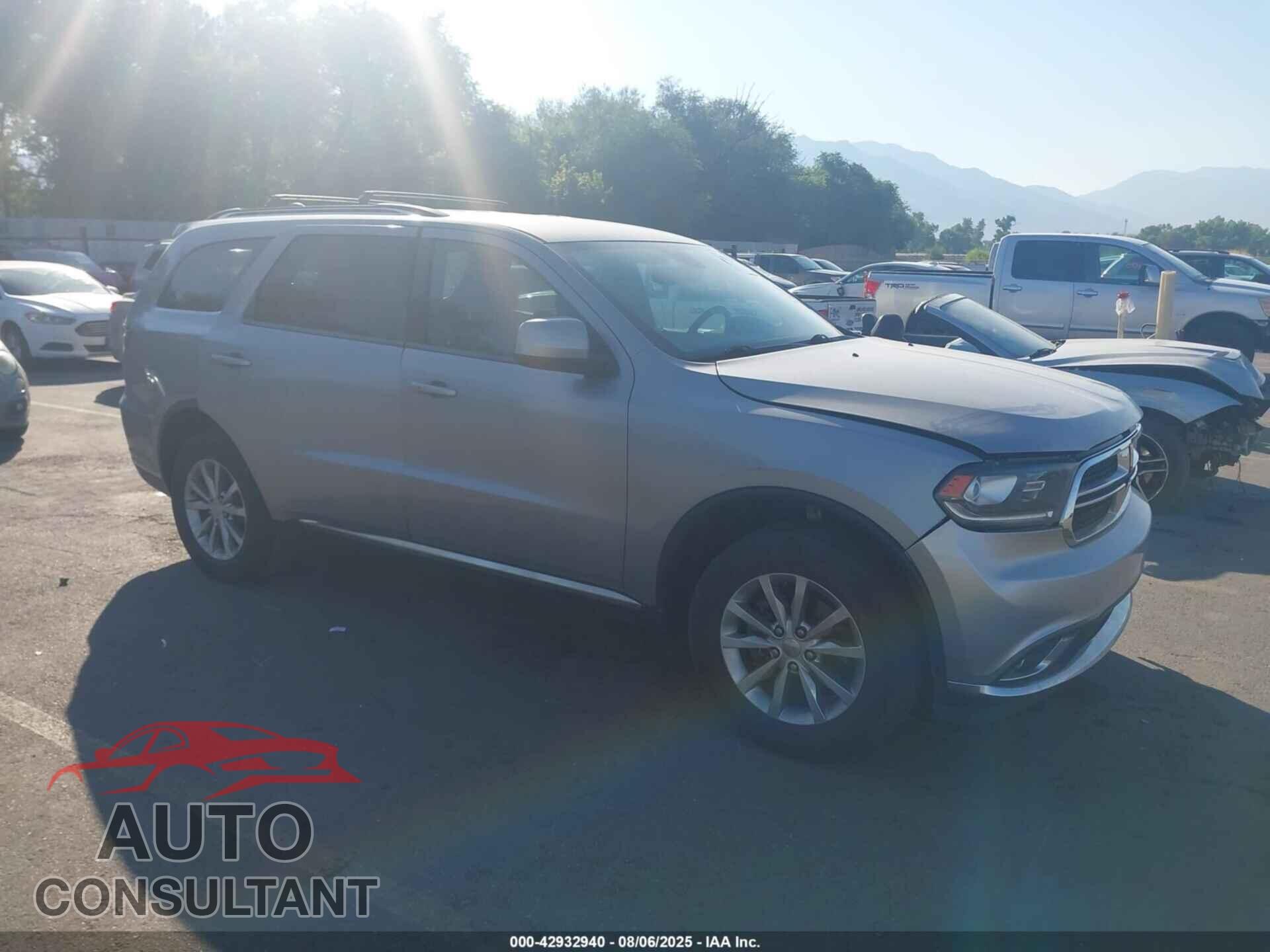 DODGE DURANGO 2017 - 1C4RDJAG3HC936850