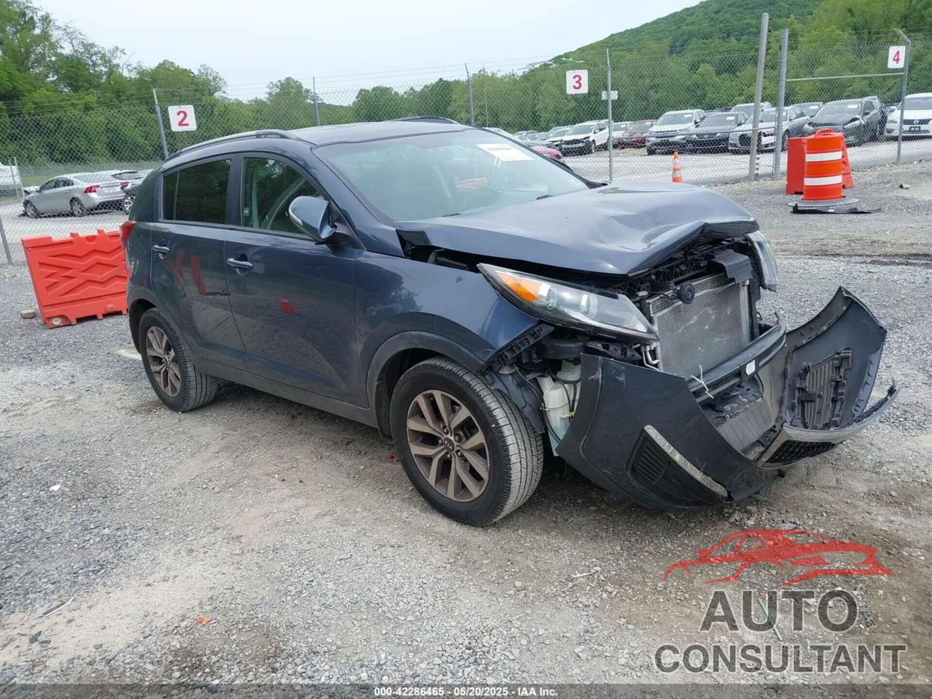 KIA SPORTAGE 2014 - KNDPB3AC3E7578935