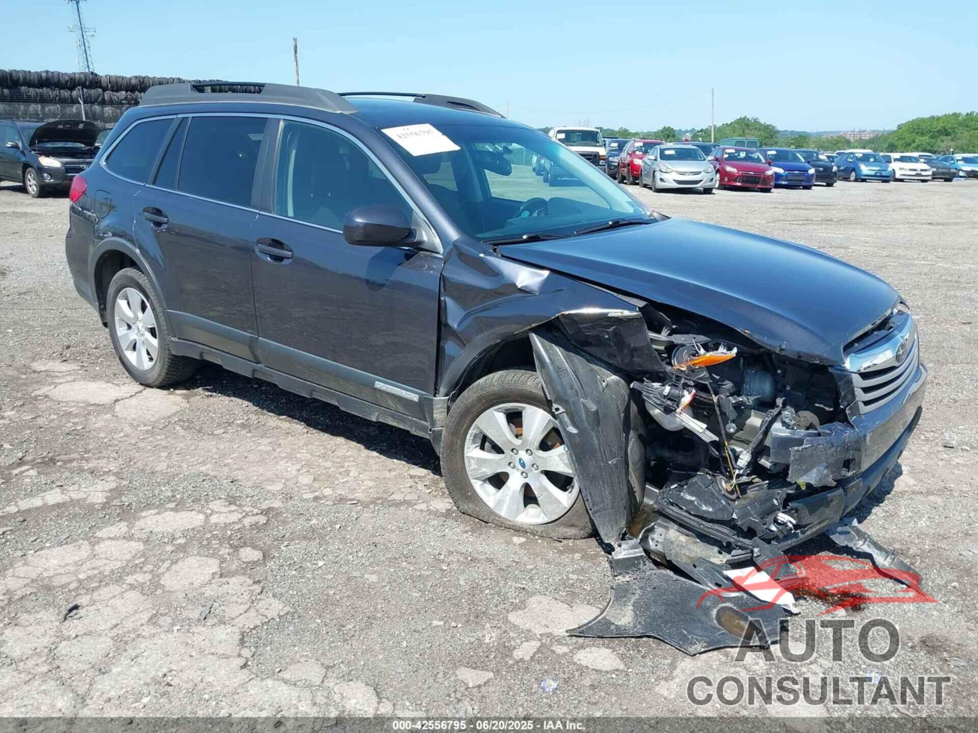SUBARU OUTBACK 2012 - 4S4BRDKC2C2273491