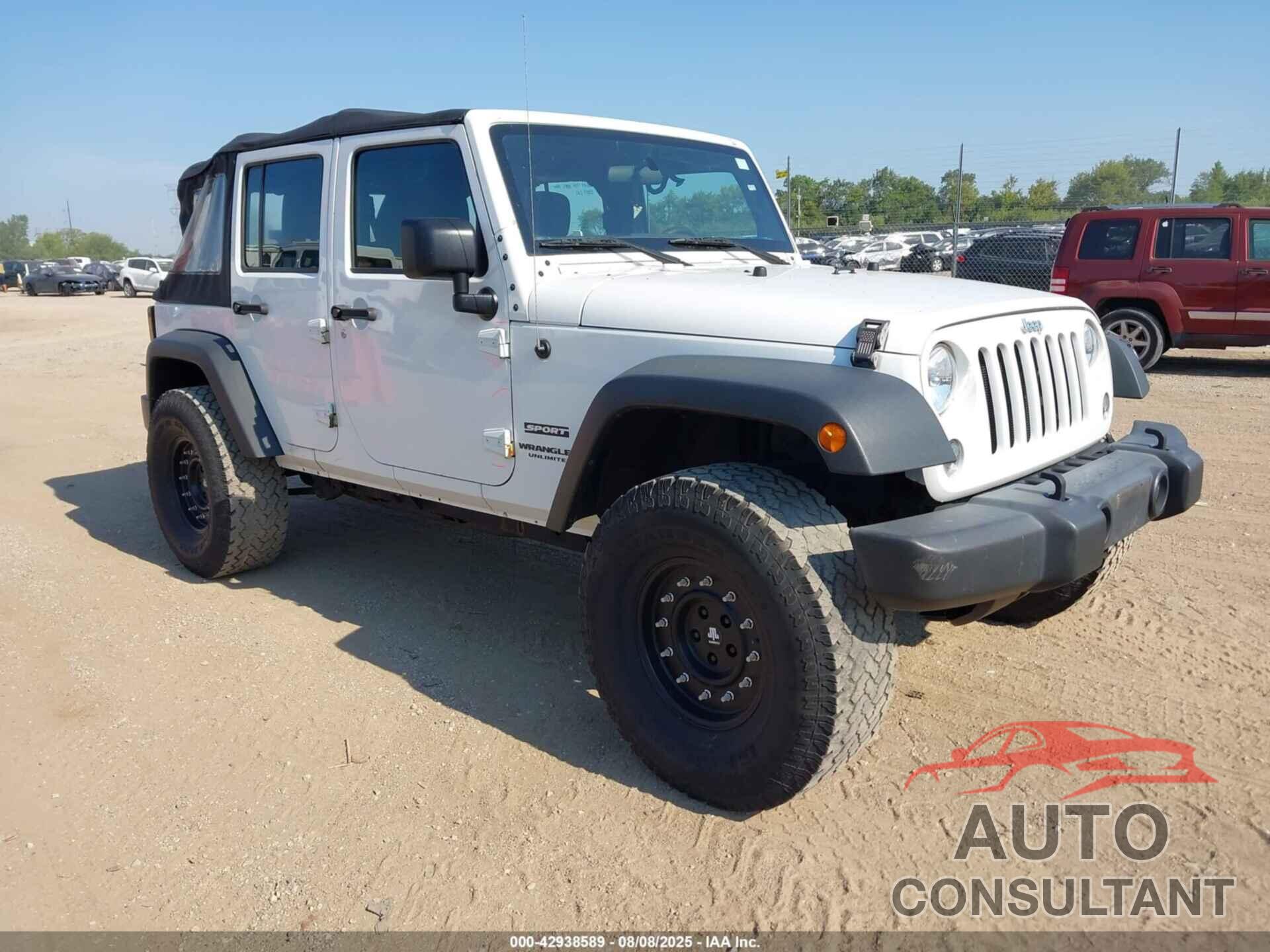 JEEP WRANGLER UNLIMITED 2017 - 1C4BJWDG6HL617963