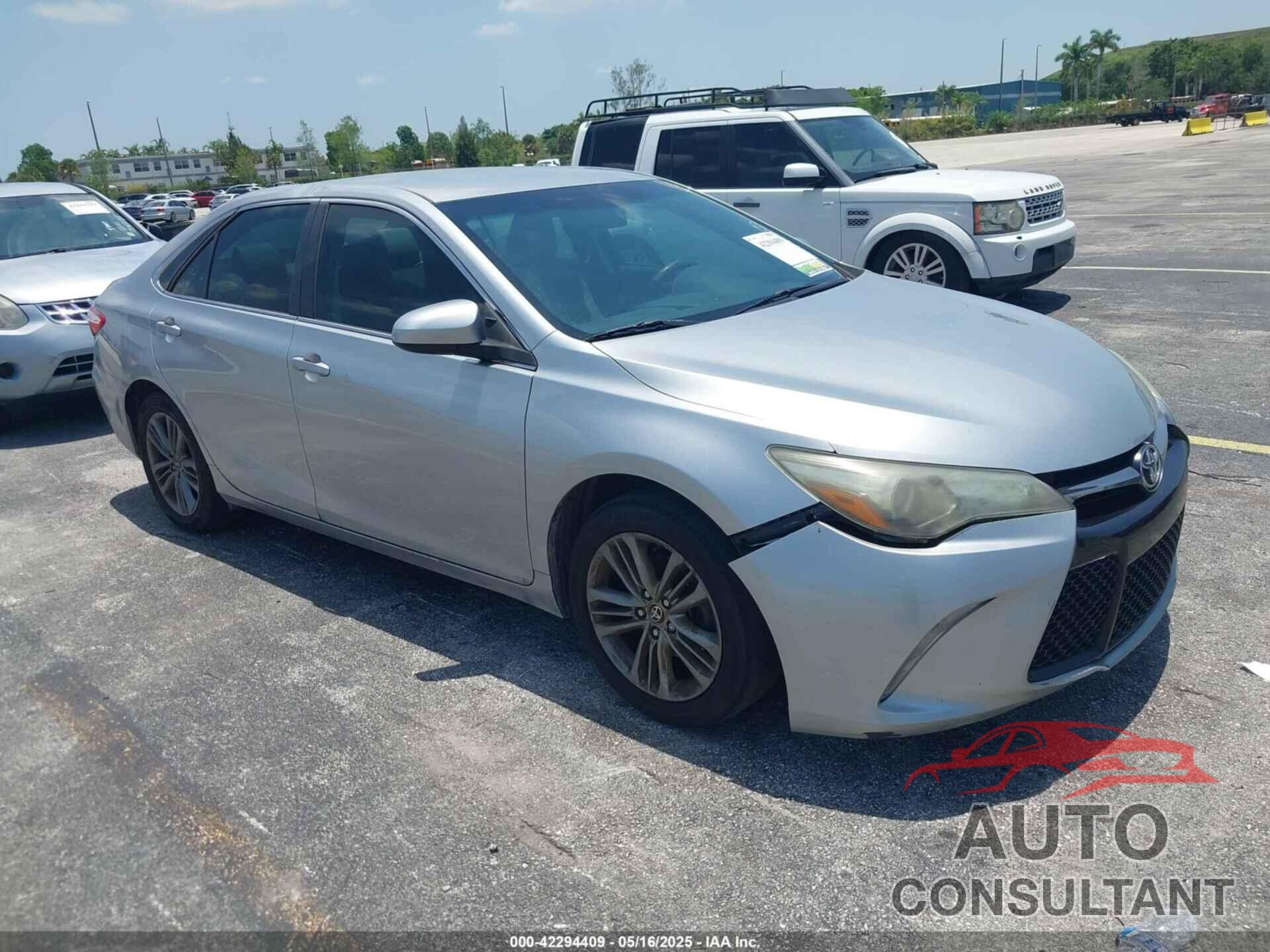 TOYOTA CAMRY 2015 - 4T1BF1FK6FU087499
