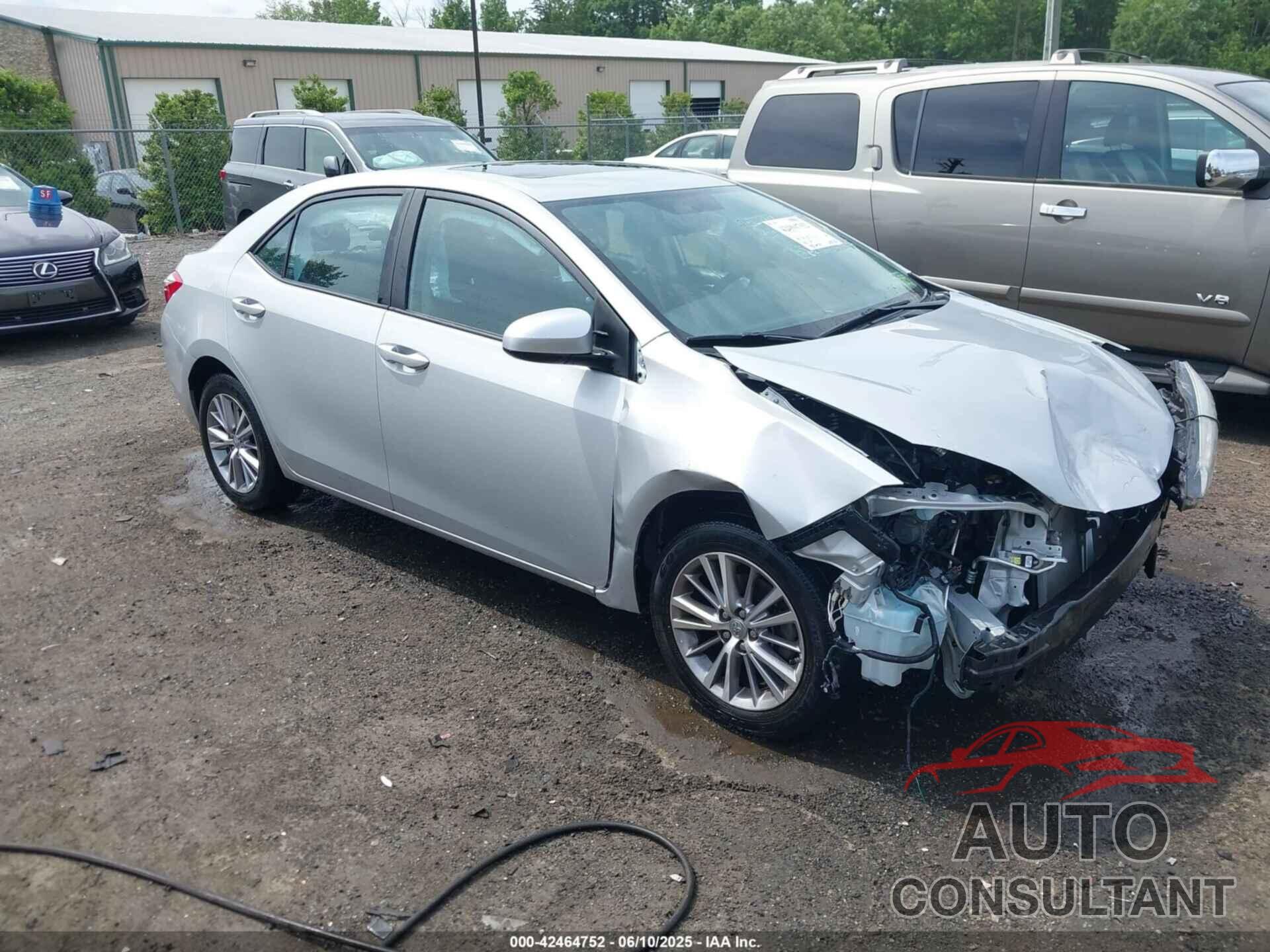 TOYOTA COROLLA 2015 - 2T1BURHE0FC424746