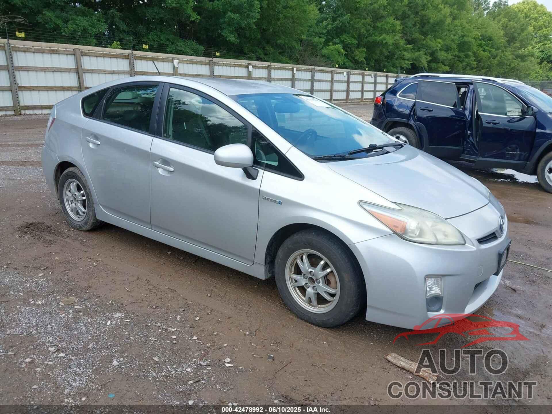 TOYOTA PRIUS 2010 - JTDKN3DU6A1283718