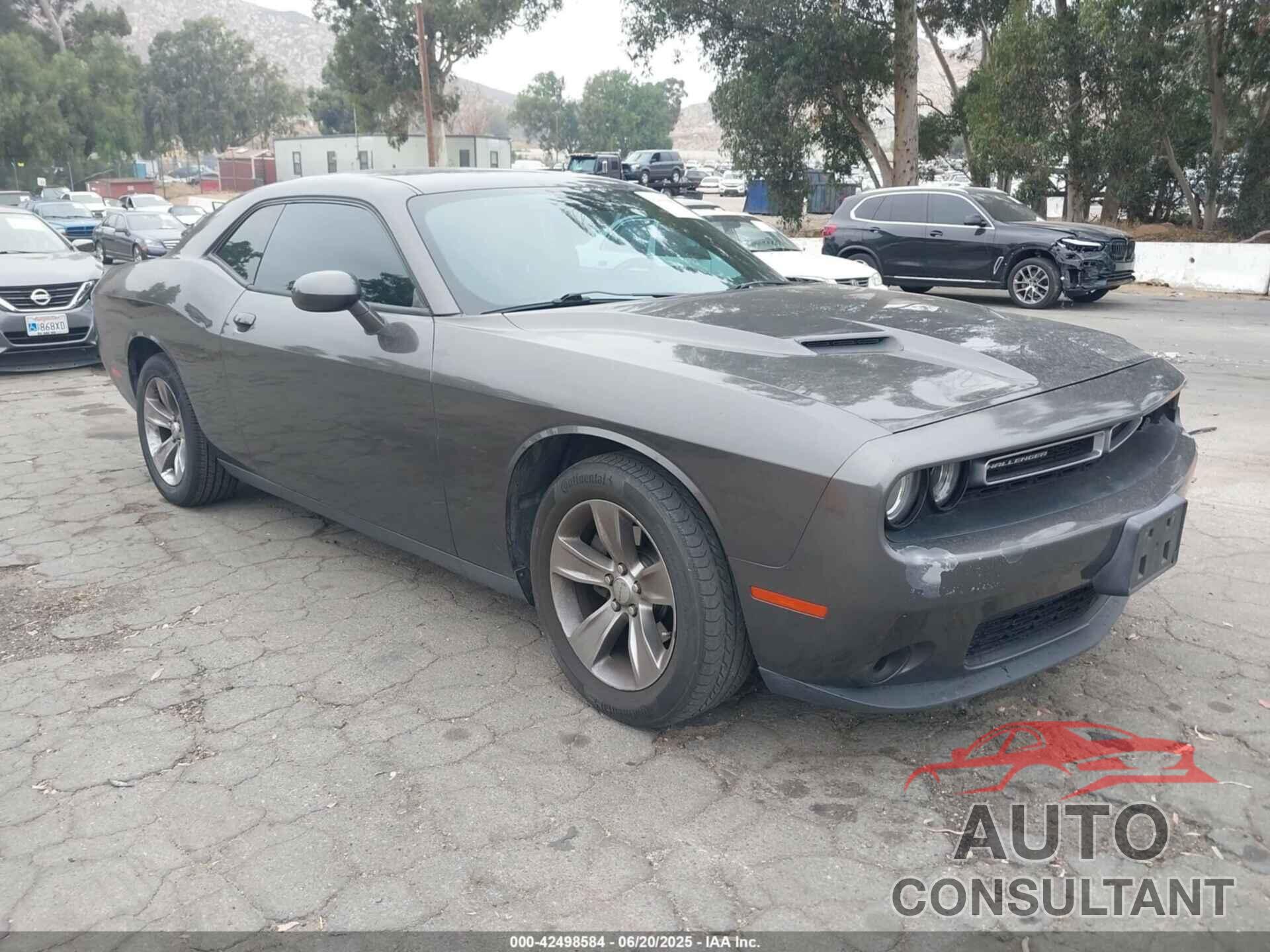 DODGE CHALLENGER 2016 - 2C3CDZAG9GH129298