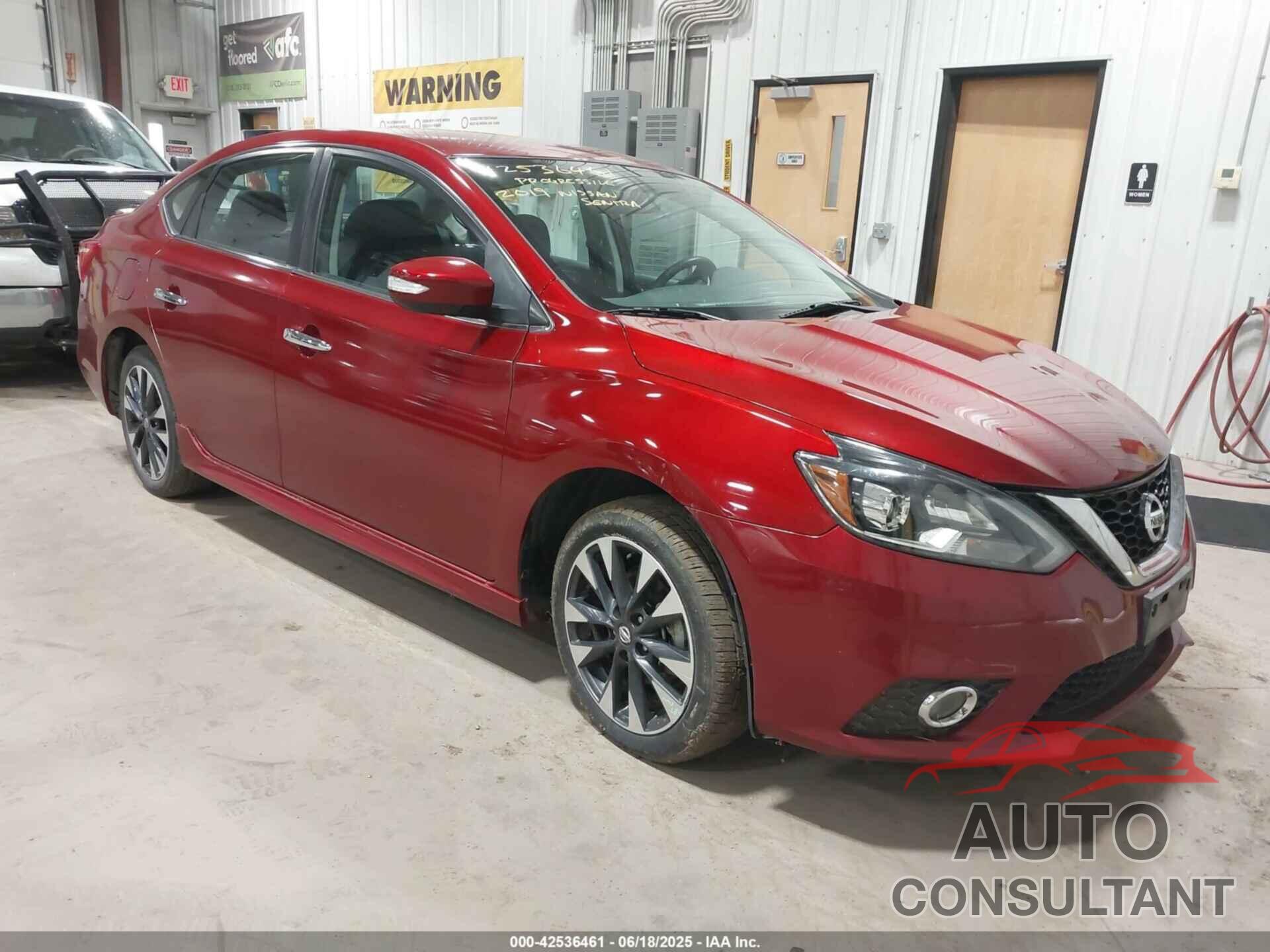 NISSAN SENTRA 2019 - 3N1AB7AP6KY321751