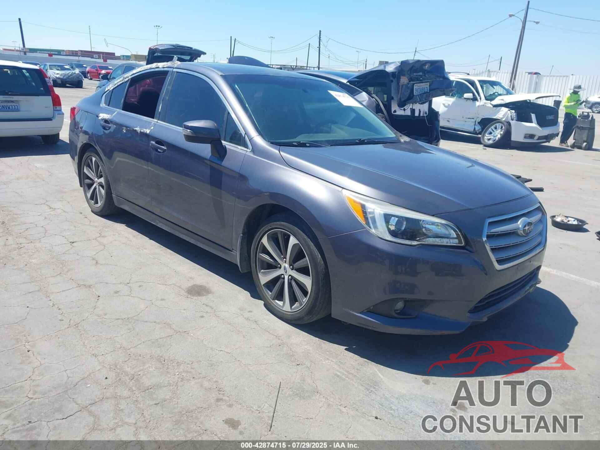 SUBARU LEGACY 2015 - 4S3BNAL60F3060318