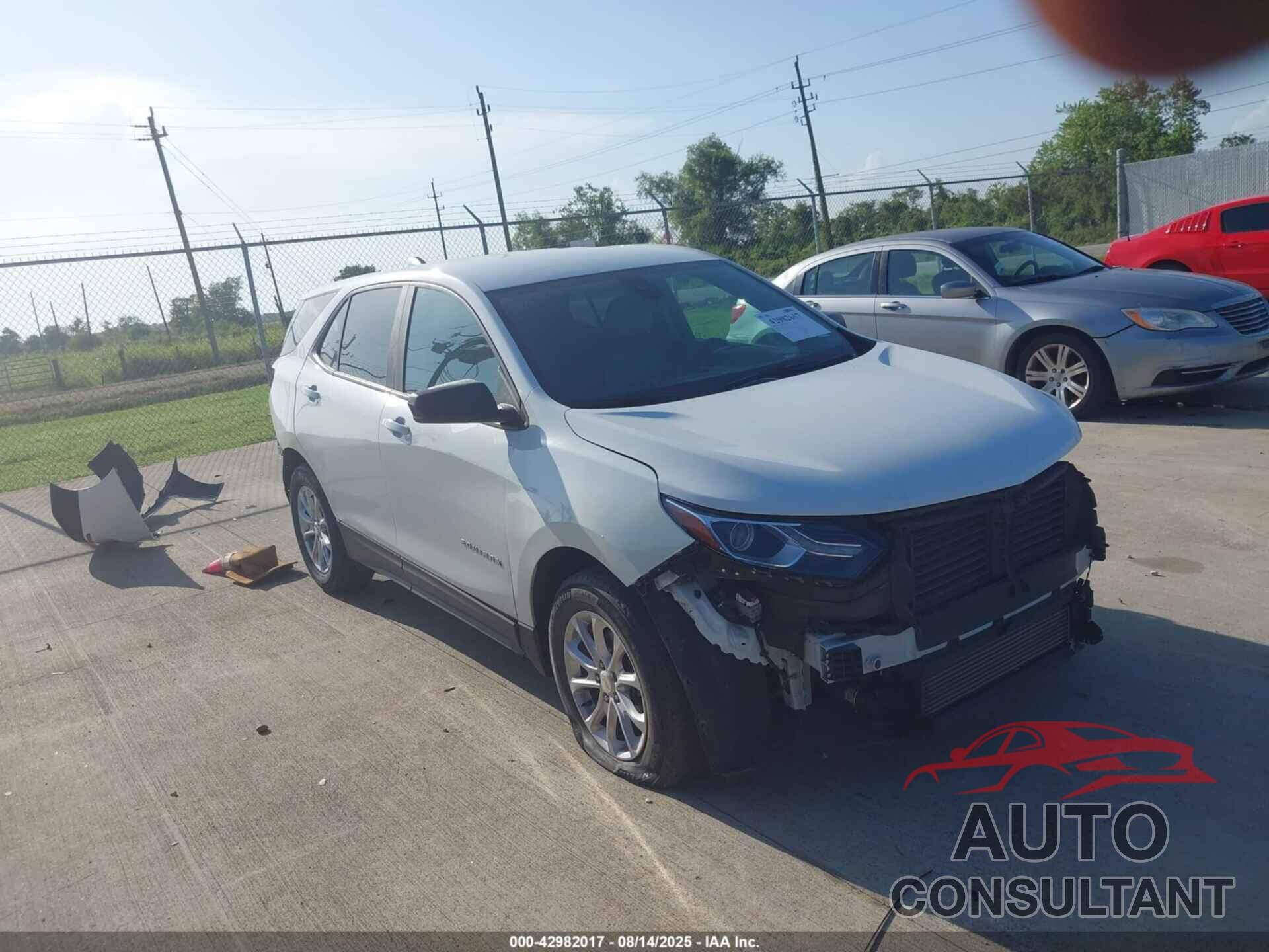 CHEVROLET EQUINOX 2020 - 3GNAXHEV8LS607156