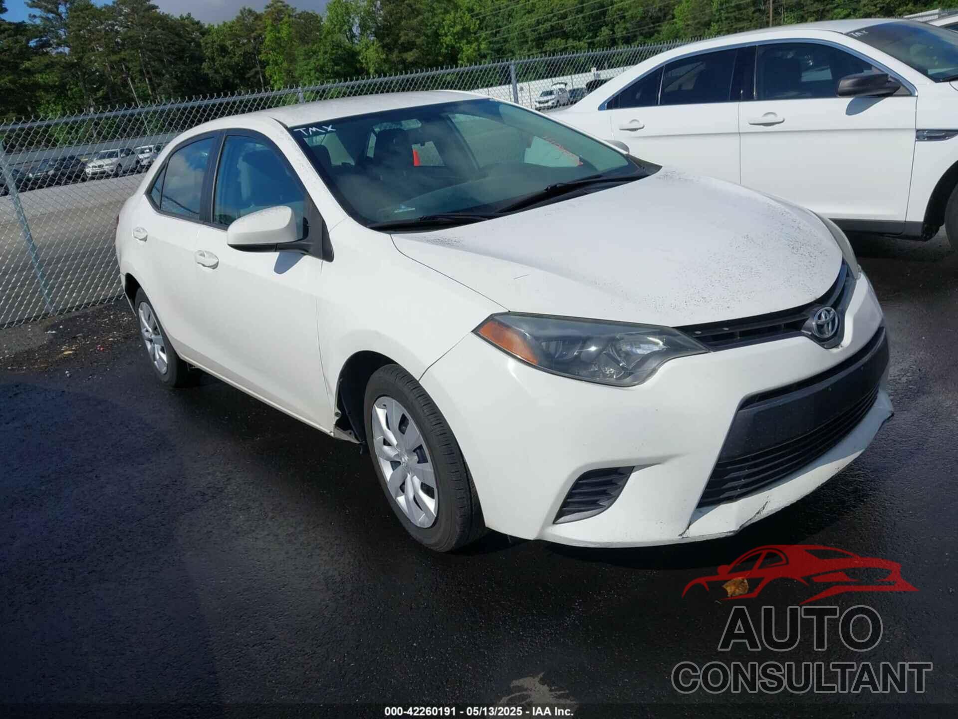 TOYOTA COROLLA 2015 - 2T1BURHE6FC336140