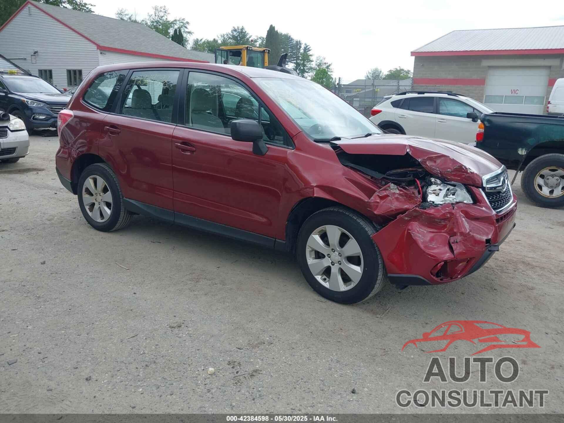 SUBARU FORESTER 2014 - JF2SJAAC4EH485127