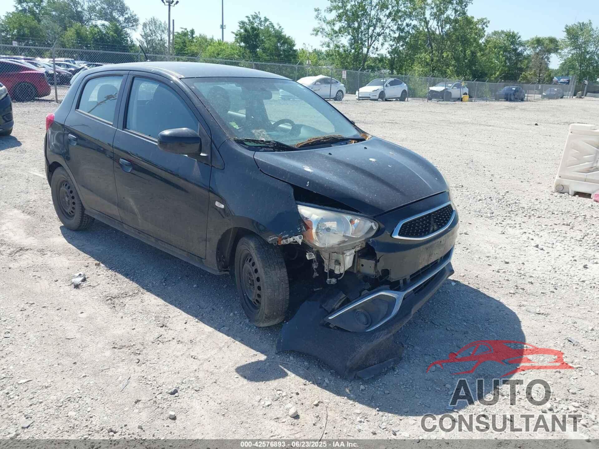MITSUBISHI MIRAGE 2017 - ML32A3HJ2HH006273