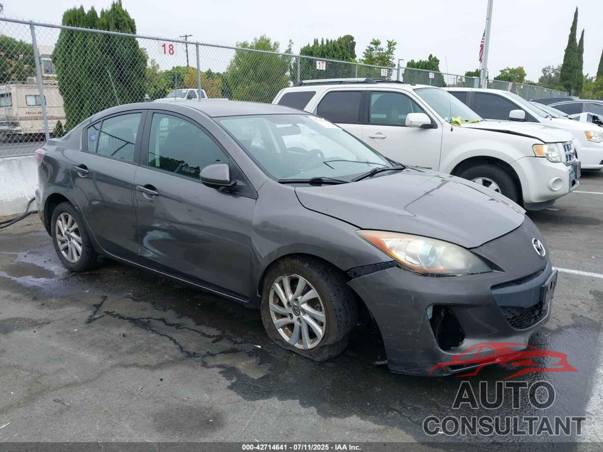 MAZDA MAZDA3 2013 - JM1BL1VP8D1793169