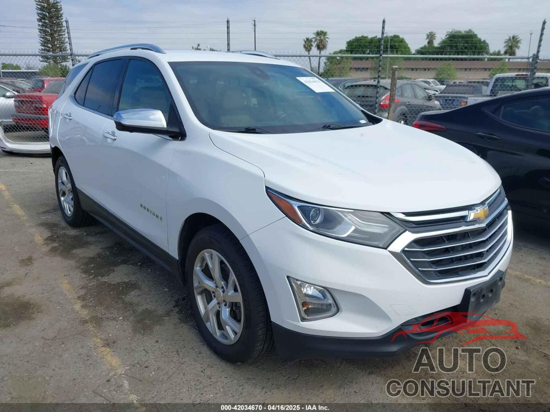 CHEVROLET EQUINOX 2020 - 3GNAXXEV3LS729403