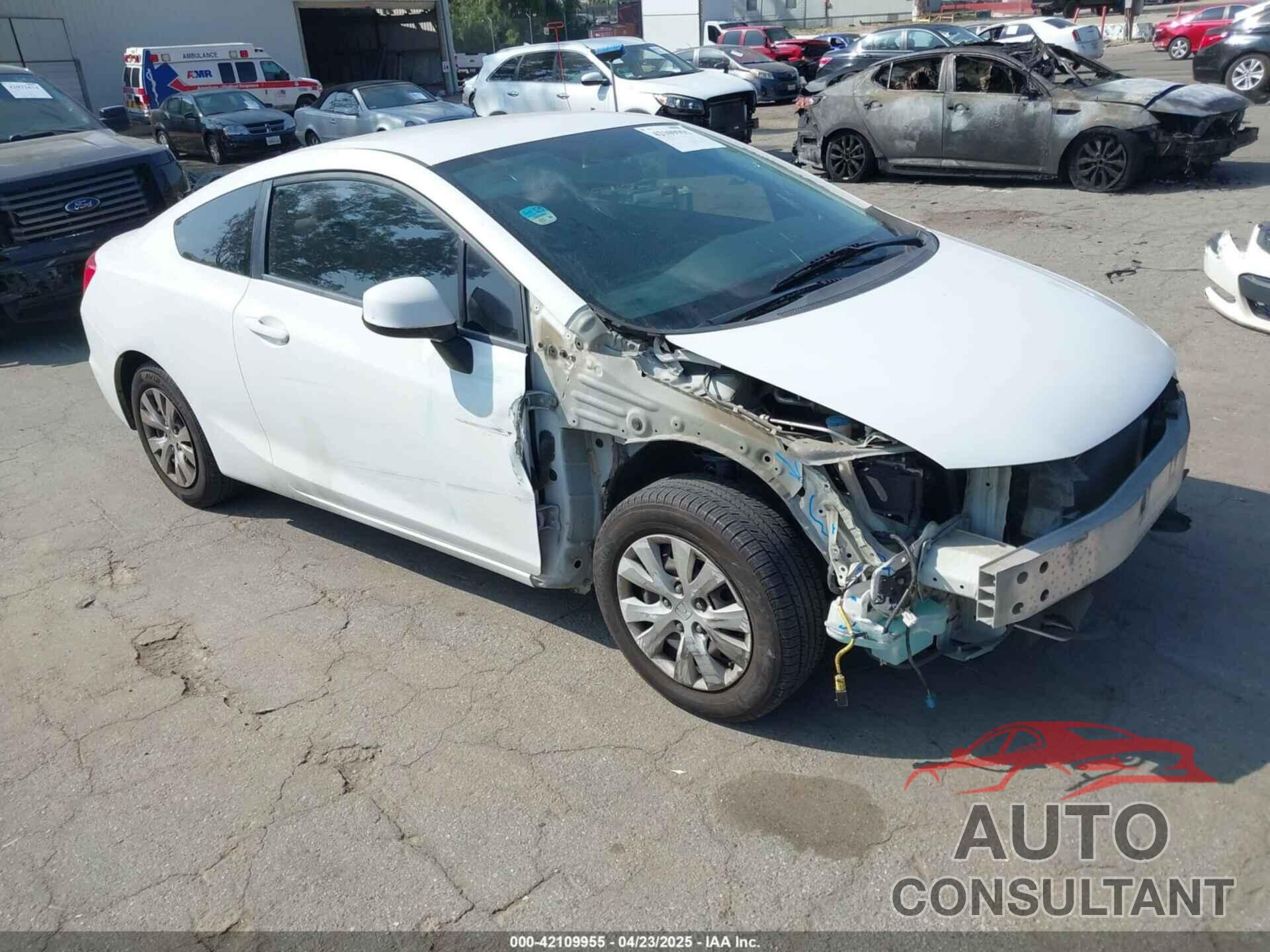 HONDA CIVIC 2012 - 2HGFG3B5XCH564353