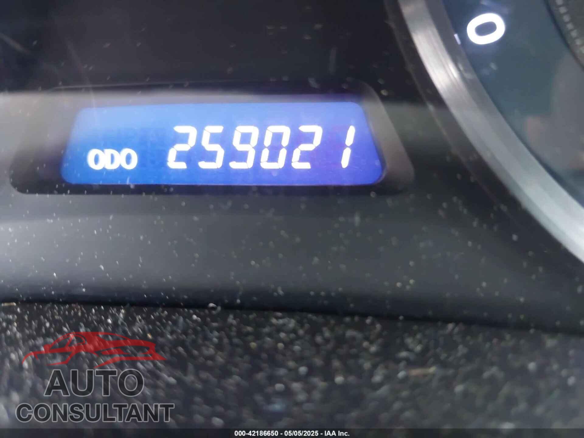 LEXUS IS 250 2012 - JTHBF5C27C5180231