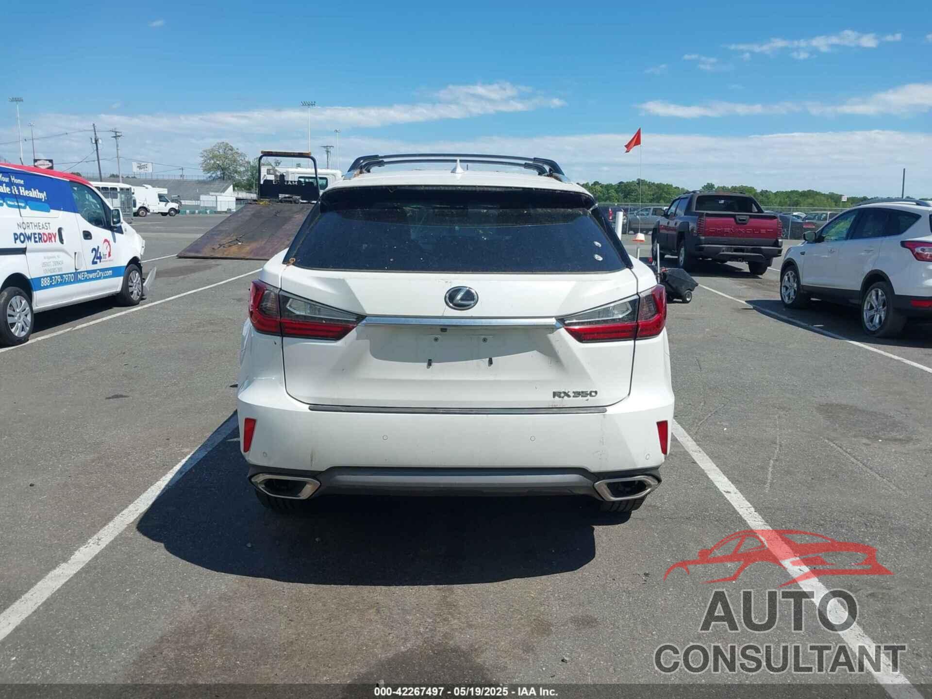 LEXUS RX 2016 - 2T2BZMCA1GC018531