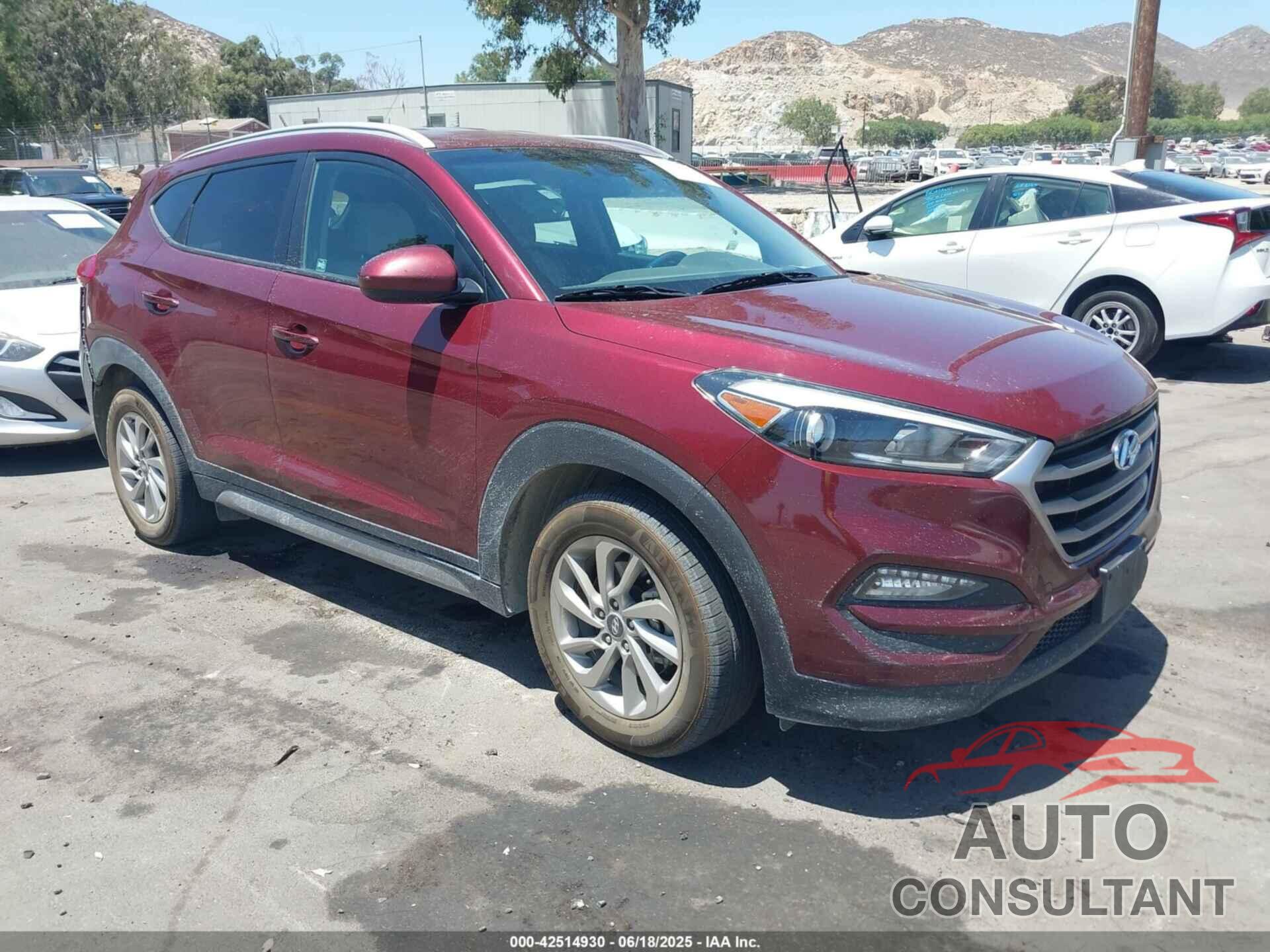 HYUNDAI TUCSON 2017 - KM8J33A4XHU331103