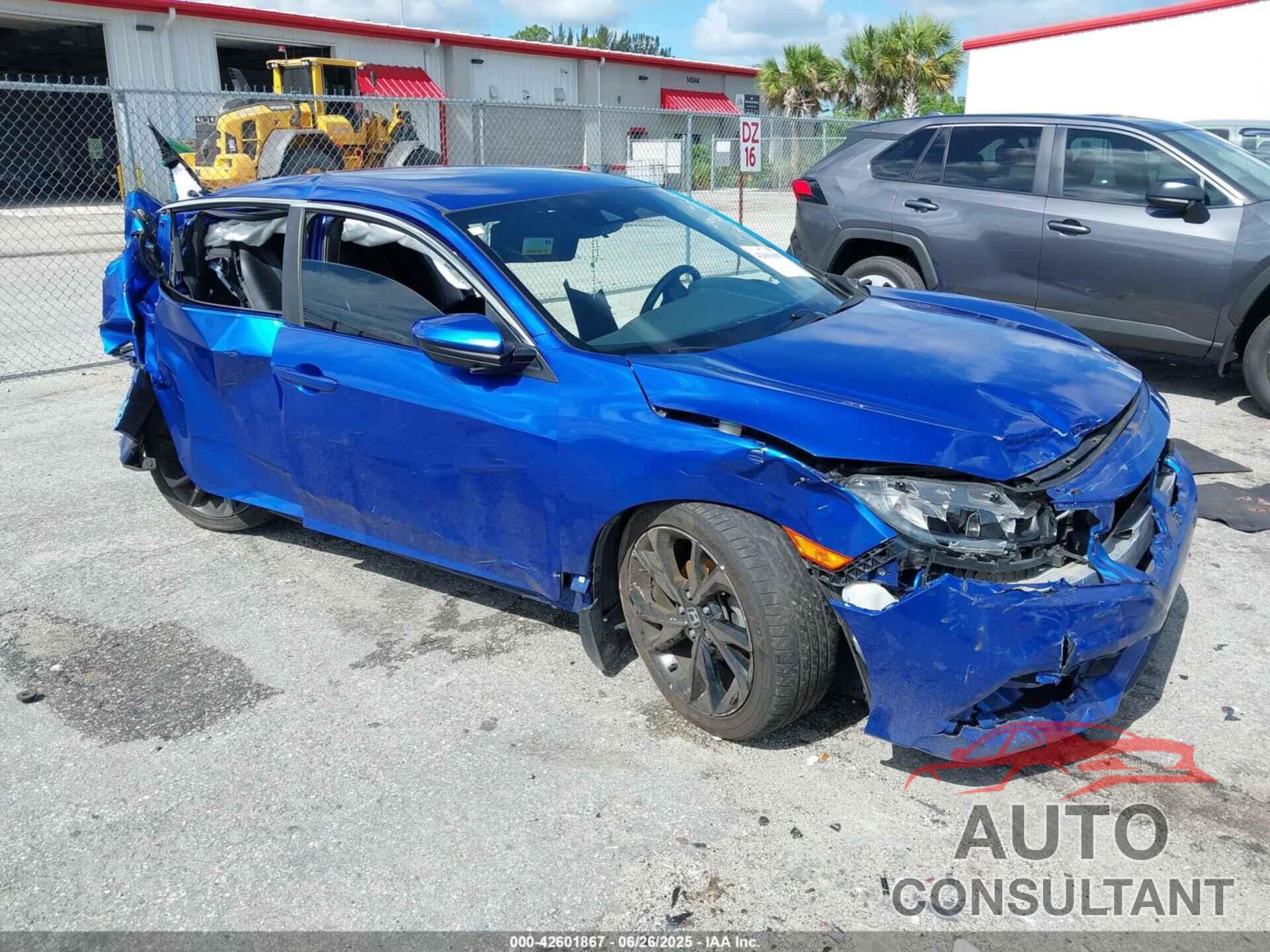 HONDA CIVIC 2019 - 19XFC2F87KE014479