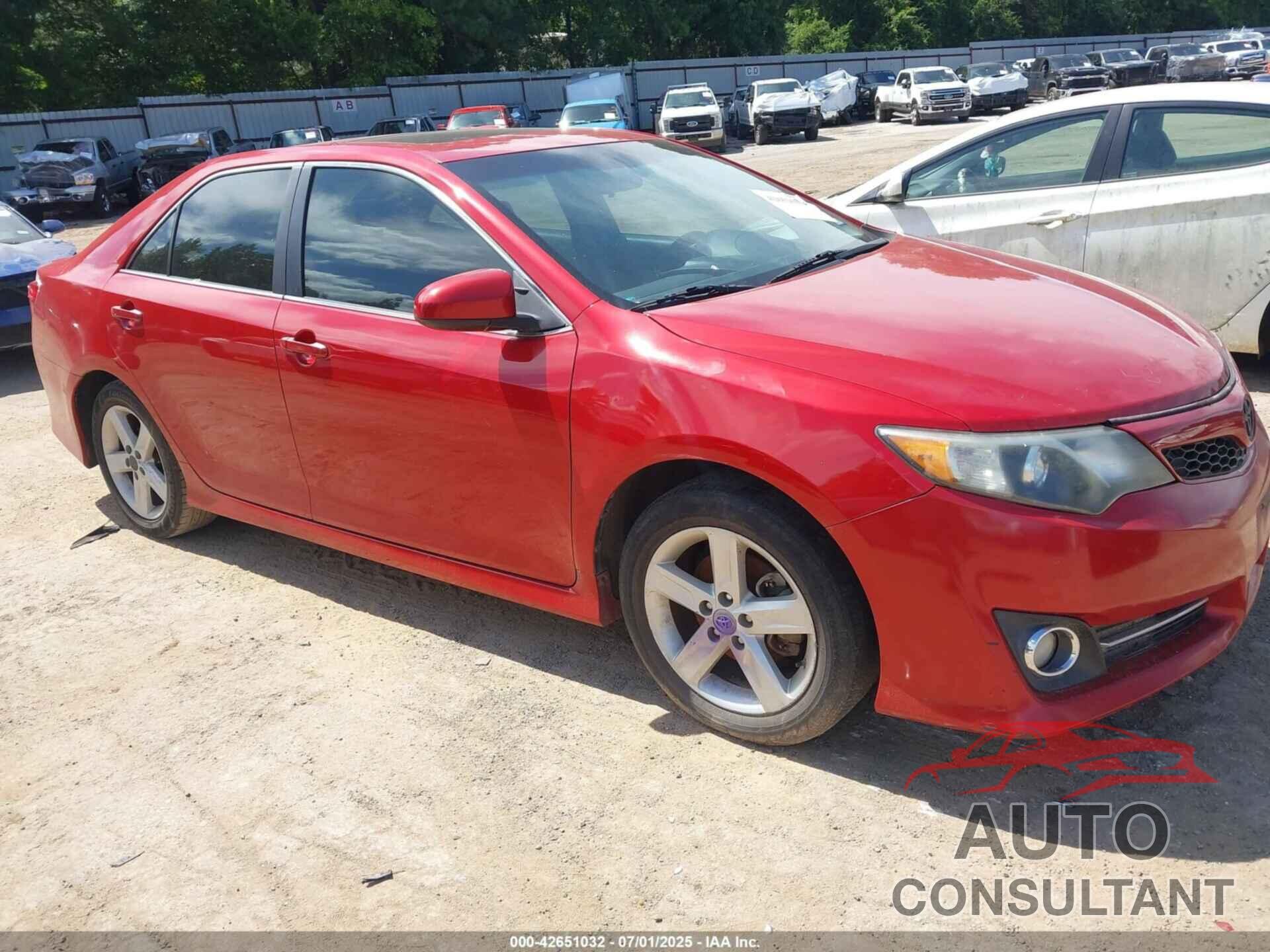 TOYOTA CAMRY 2012 - 4T1BF1FK6CU534182