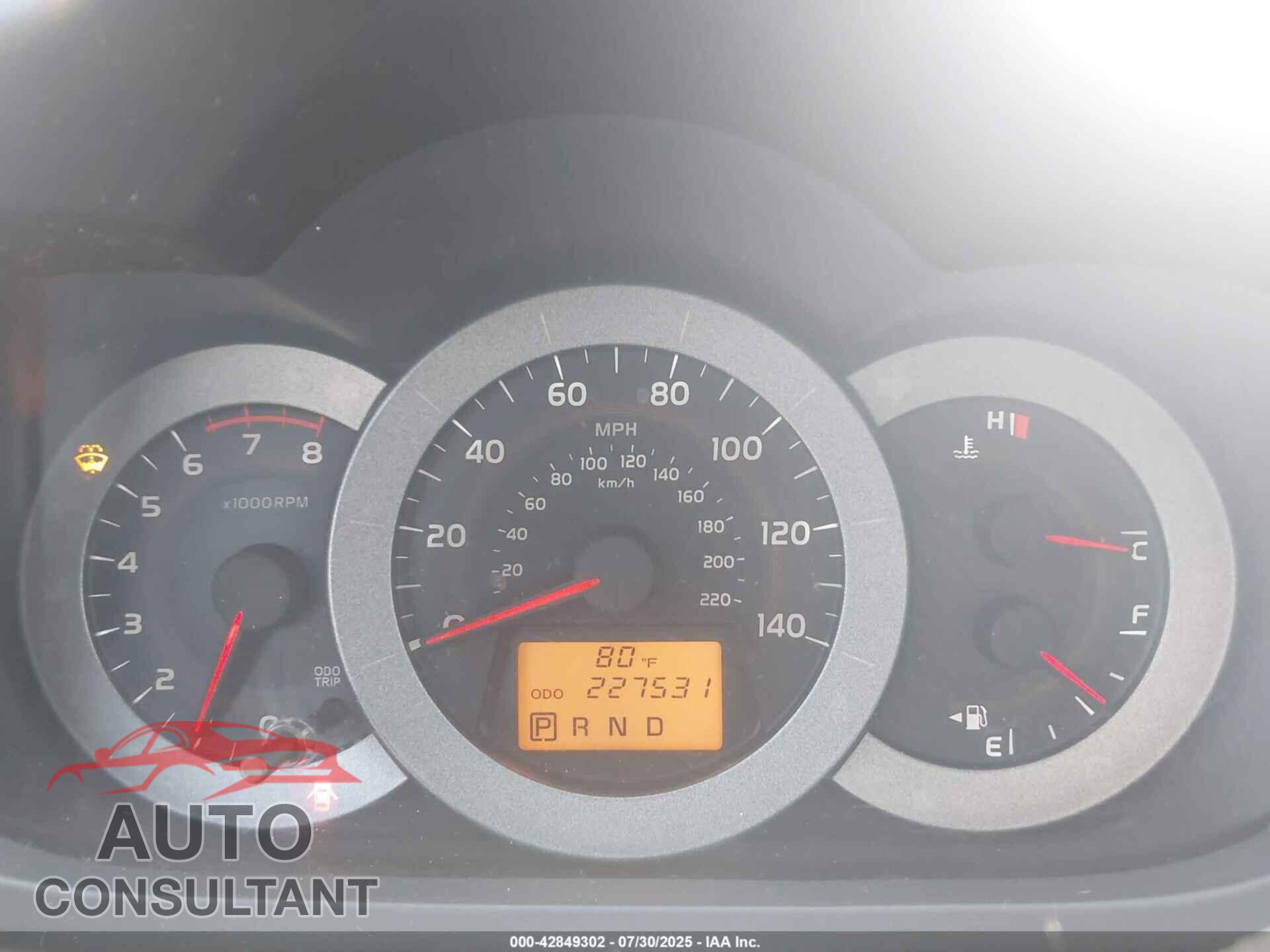 TOYOTA RAV4 2012 - JTMRF4DV2C5052501