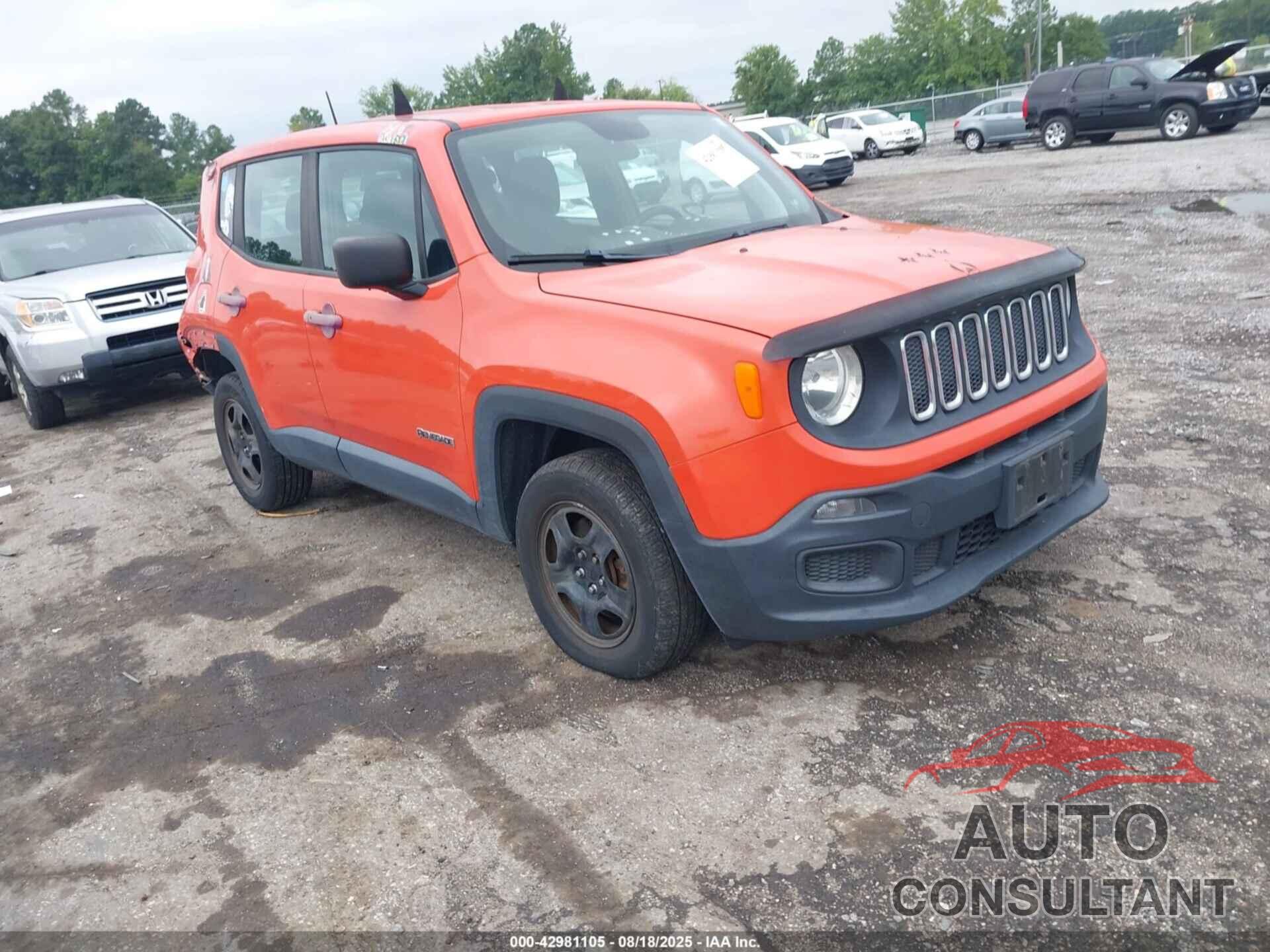 JEEP RENEGADE 2018 - ZACCJBAB5JPH51726