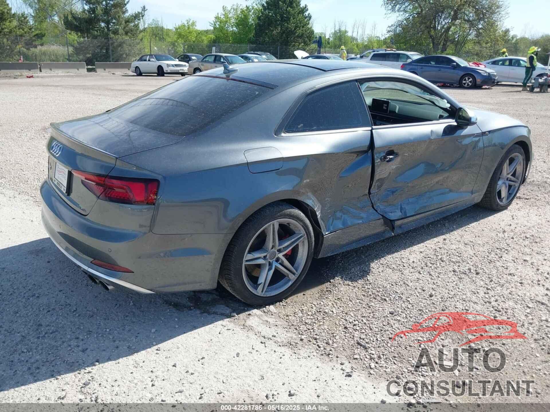 AUDI S5 2018 - WAUP4AF51JA089985