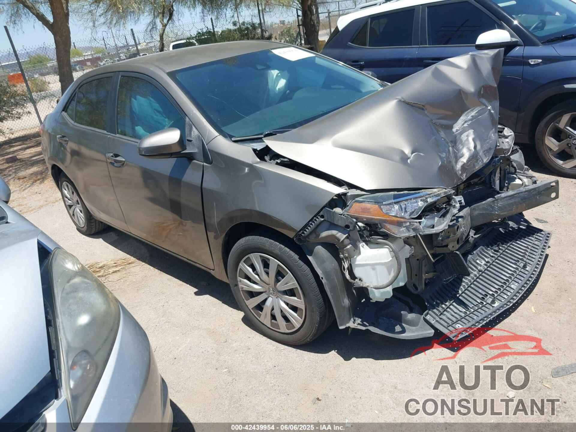 TOYOTA COROLLA 2017 - 5YFBURHE1HP625235